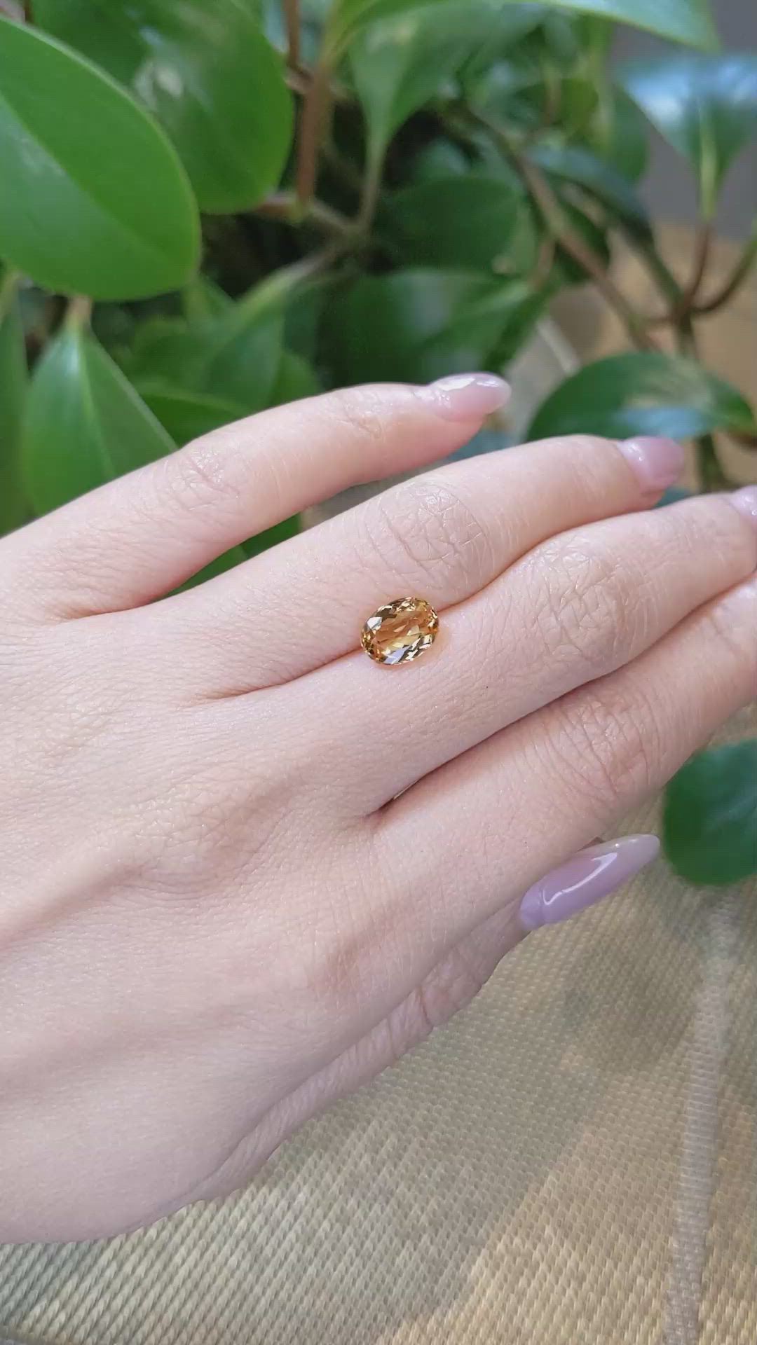 1.90 Ct. Precious Topaz from Brazil Size Video