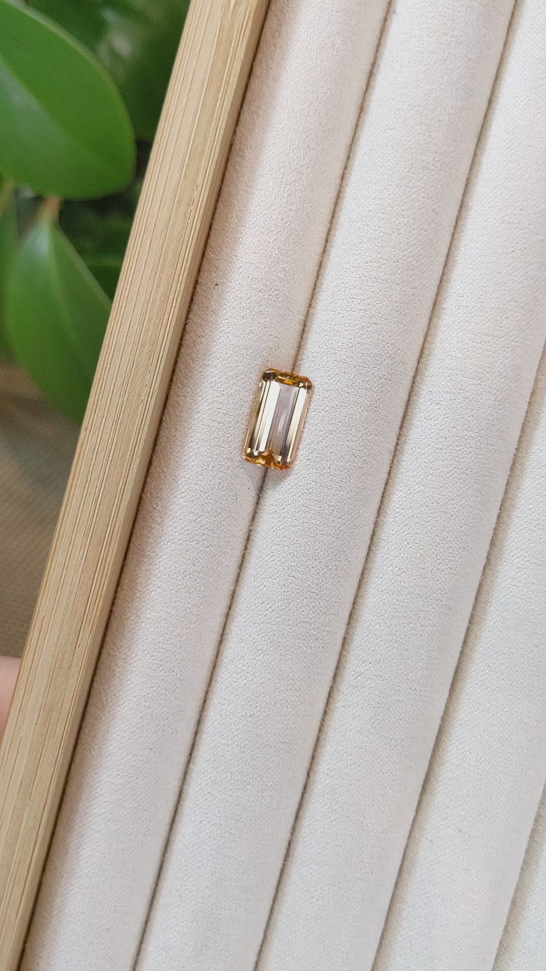 3.46 Ct. Precious Topaz from Brazil Size Video