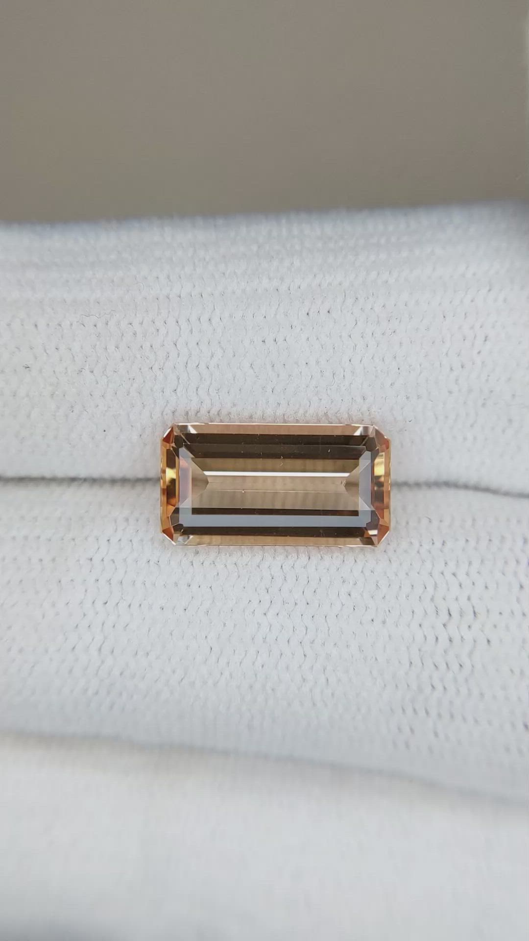 3.46 Ct. Precious Topaz from Brazil Size Video