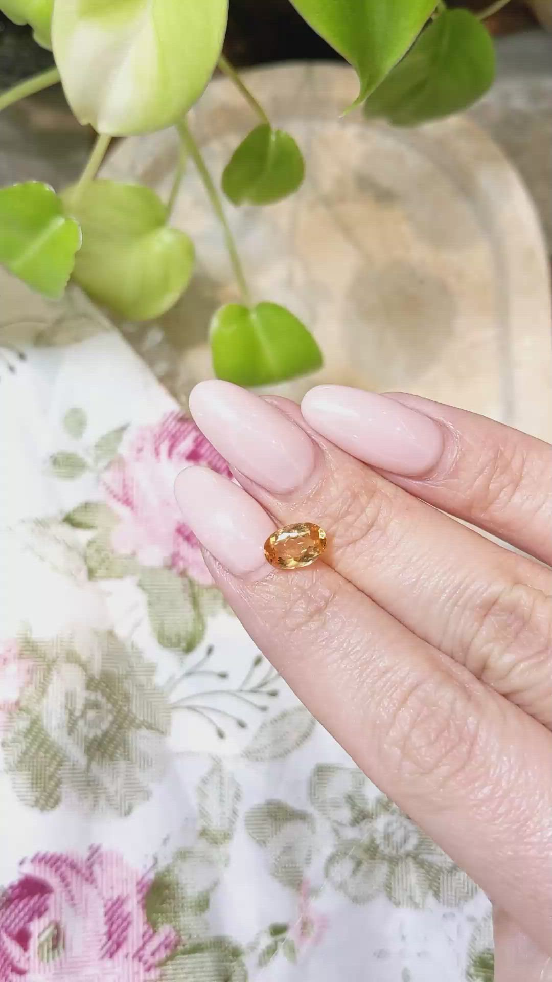 1.43 Ct. Precious Topaz from Brazil Size Video