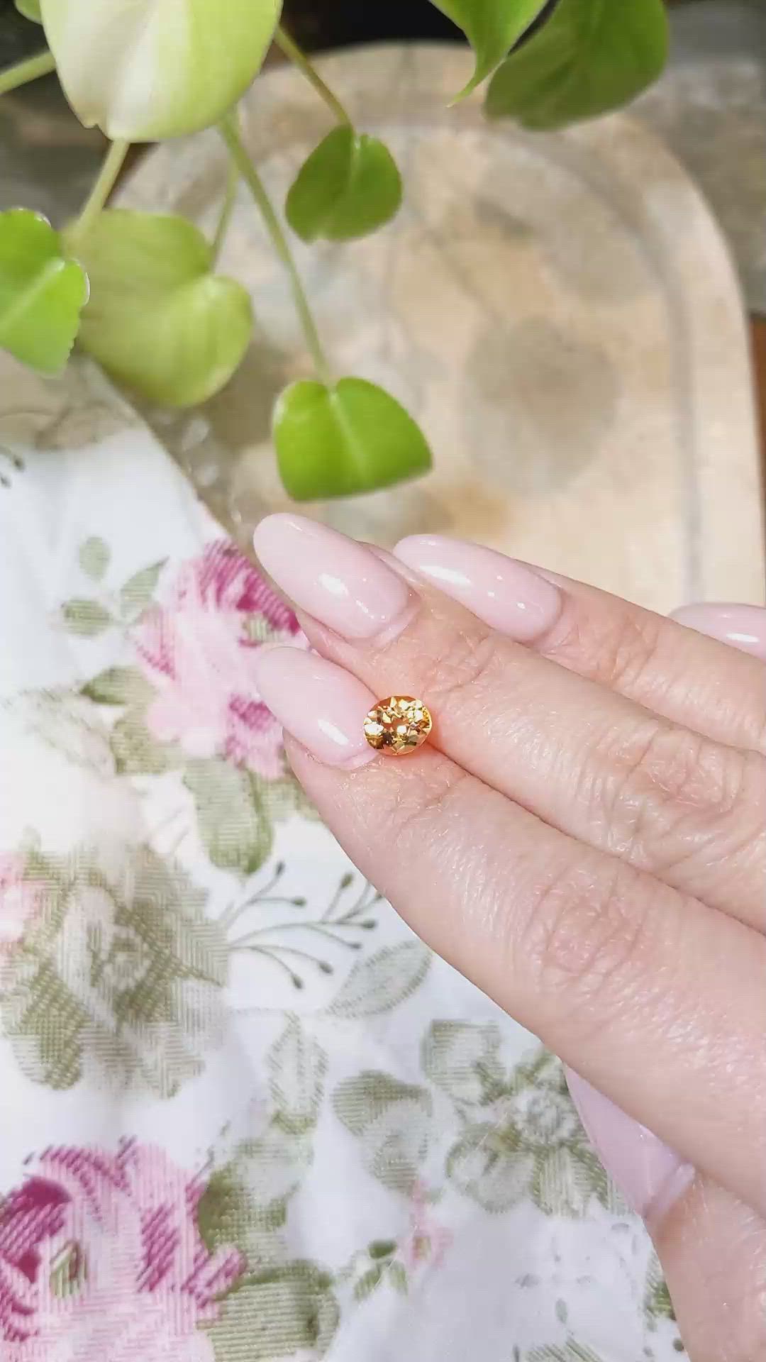 1.37 Ct. Precious Topaz from Brazil Size Video