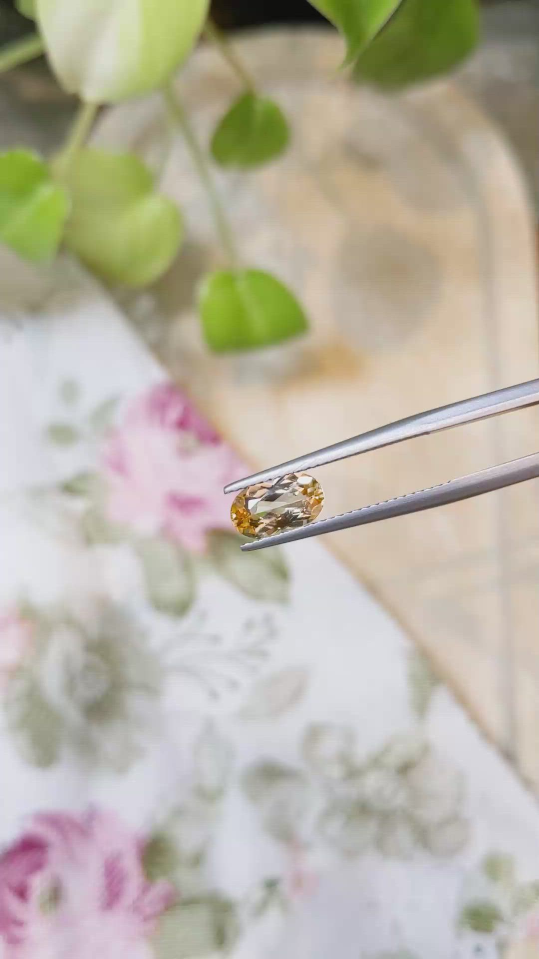 1.49 Ct. Precious Topaz from Brazil Size Video