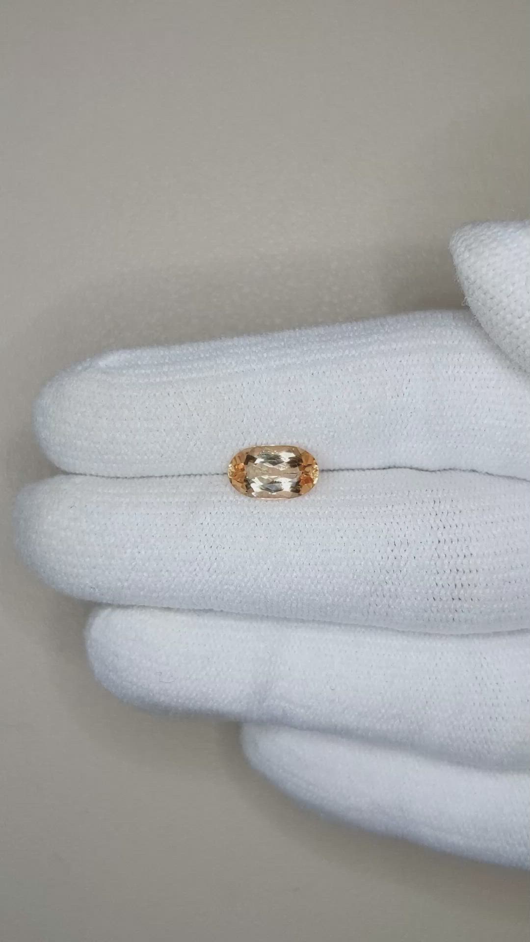 1.49 Ct. Precious Topaz from Brazil Size Video