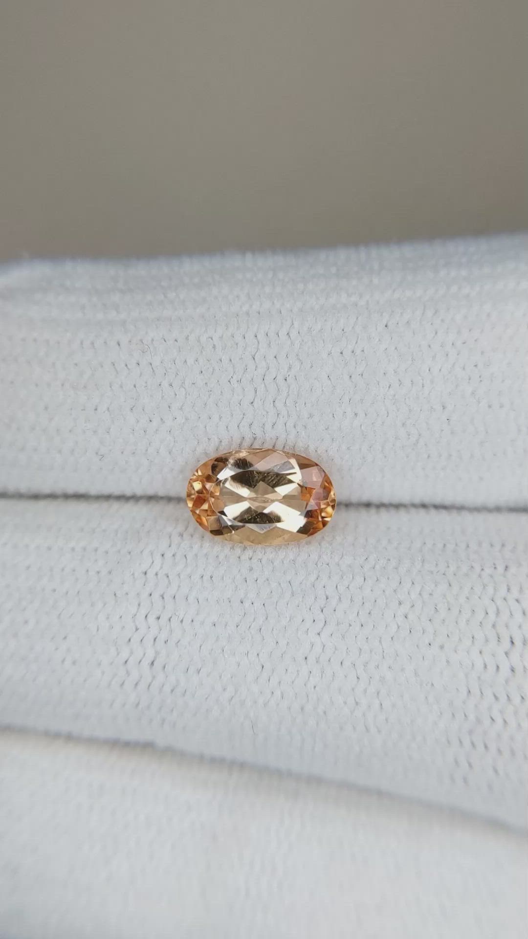 1.28 Ct. Precious Topaz from Brazil Size Video