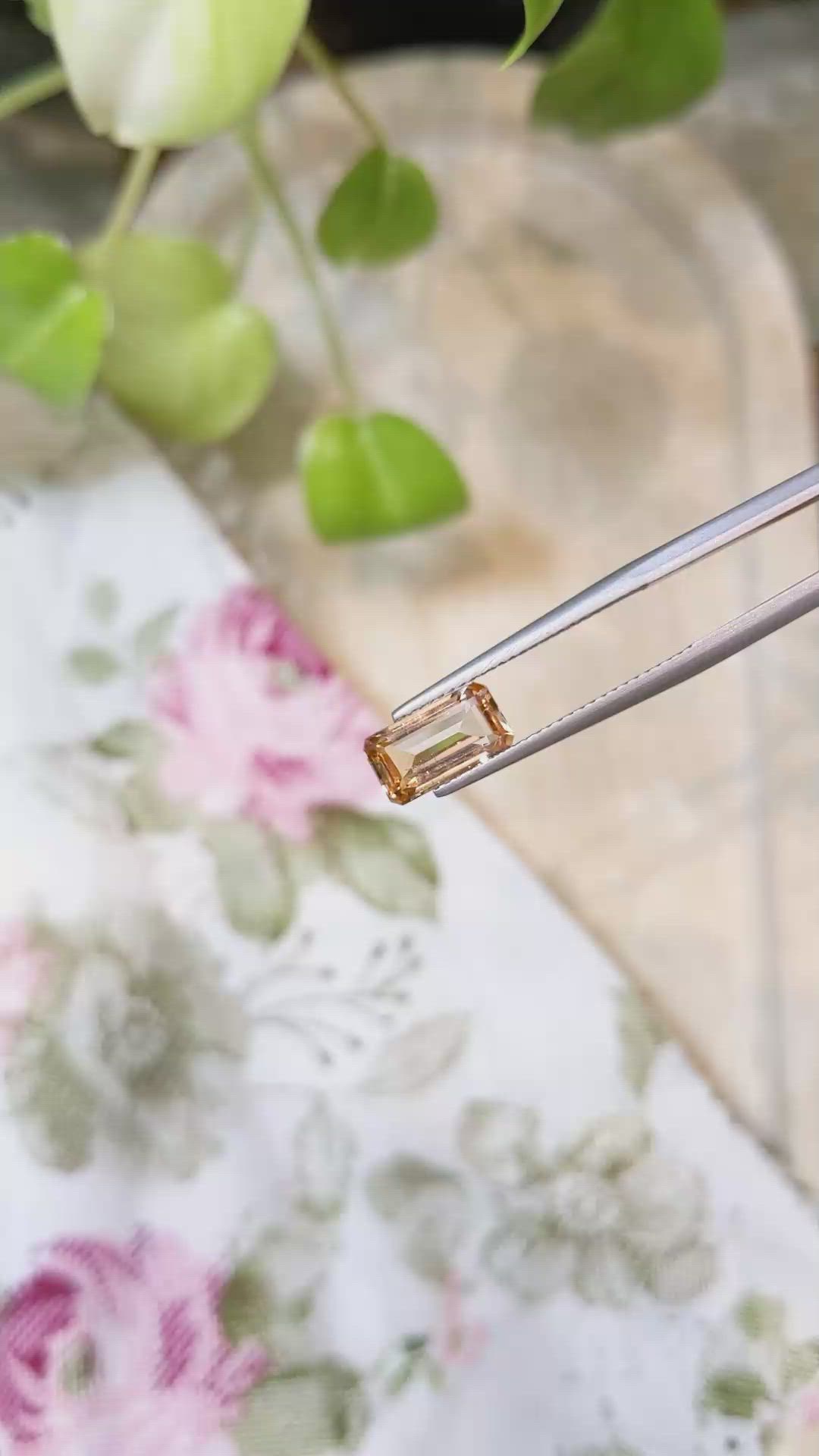 1.90 Ct. Precious Topaz from Brazil Size Video