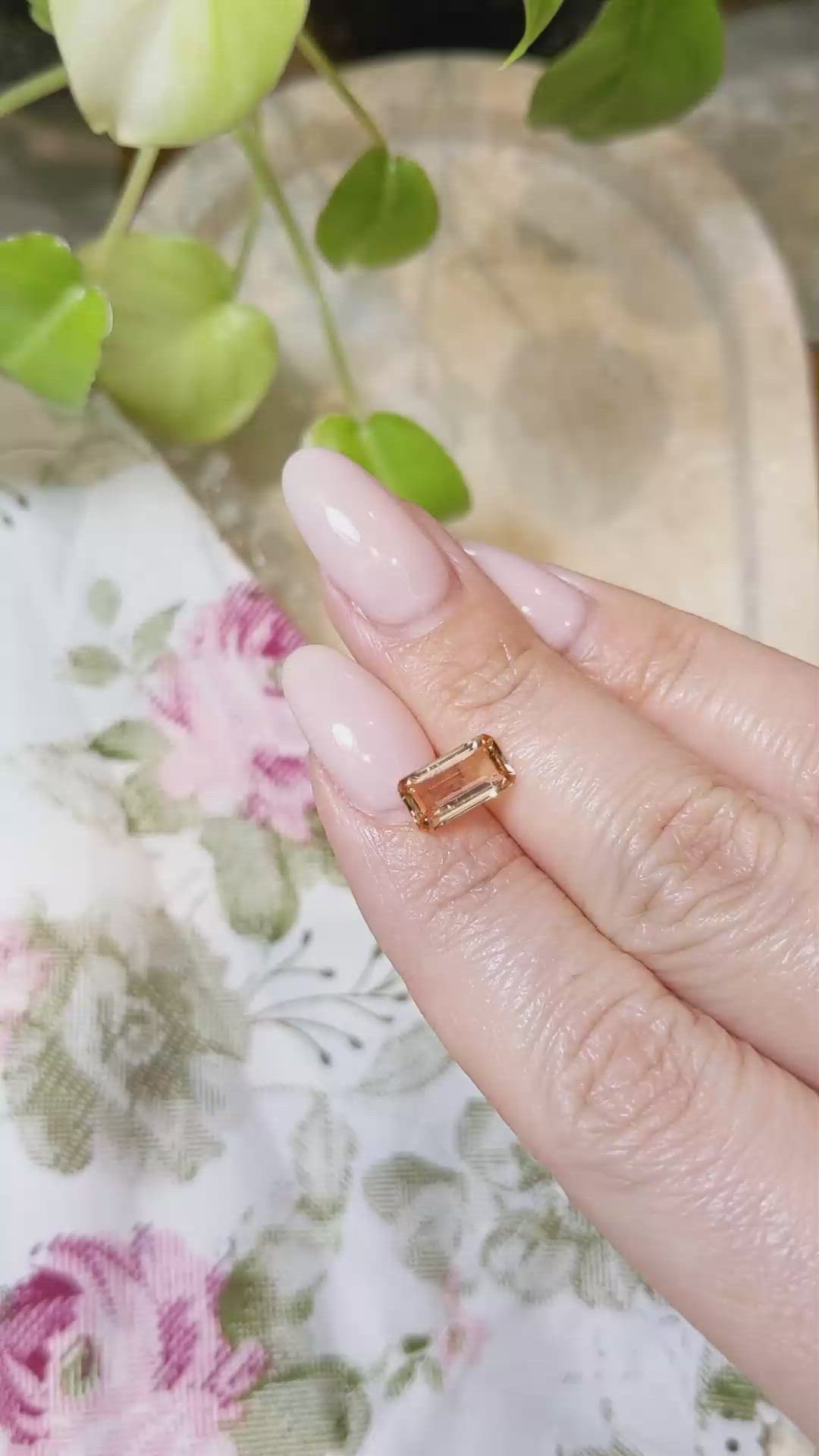 1.90 Ct. Precious Topaz from Brazil Size Video