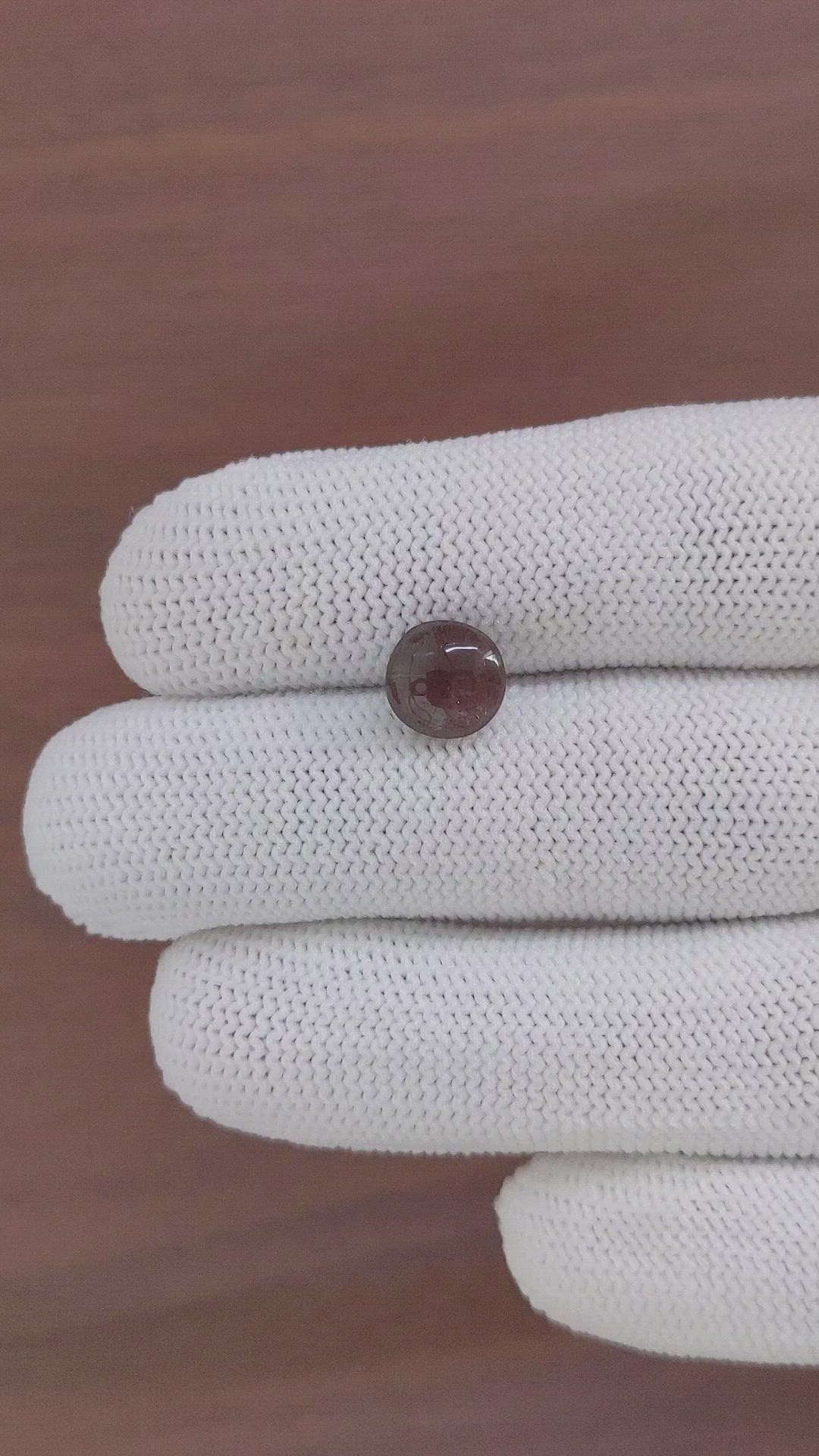 2.14 Ct. Cabochon Chrysoberyl from Ceylon (Sri Lanka) Size Video