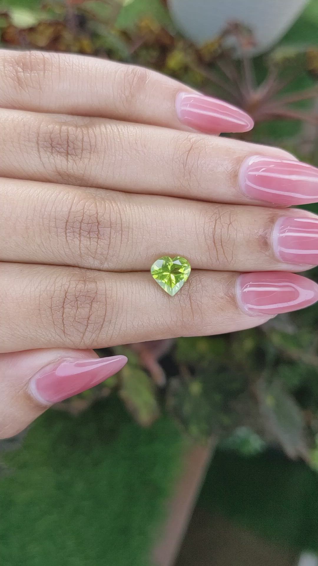 1.48 Ct. Peridot from Madagascar Size Video