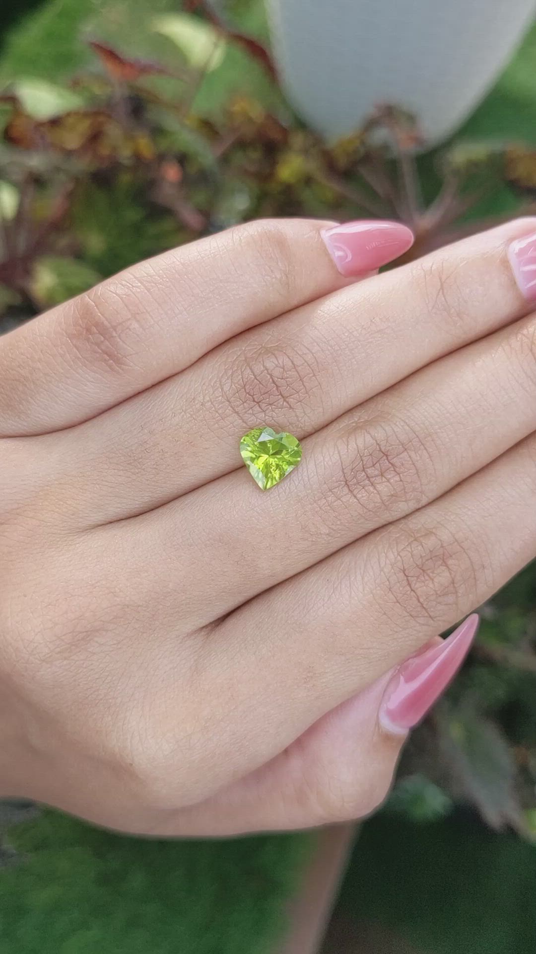 1.48 Ct. Peridot from Madagascar Size Video
