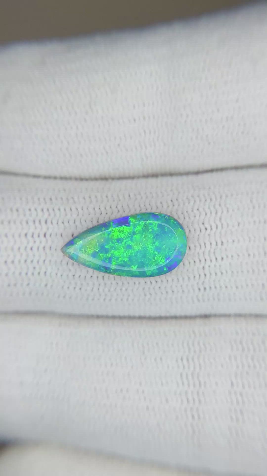 1.65 Ct. Cabochon Boulder Opal from Australia Size Video