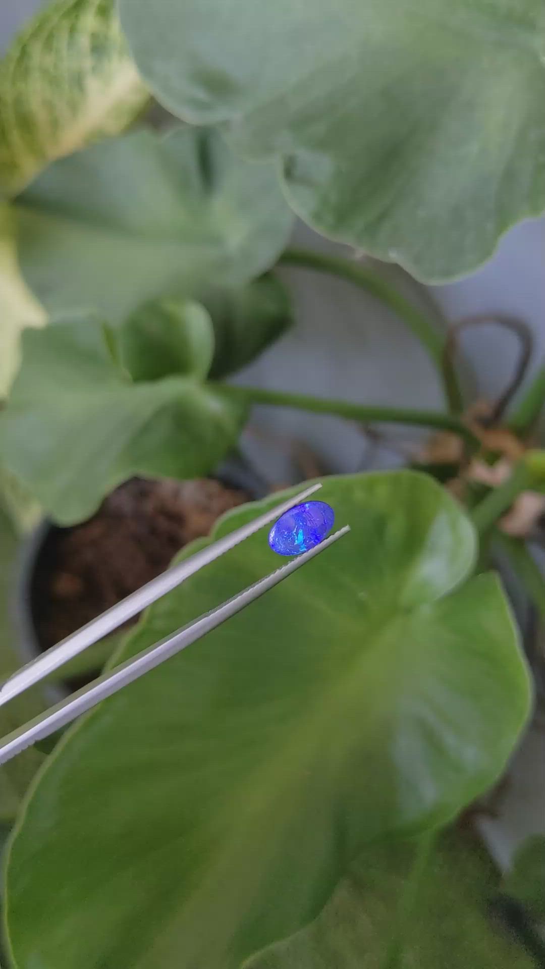 1.20 Ct. Cabochon Boulder Opal from Australia Size Video