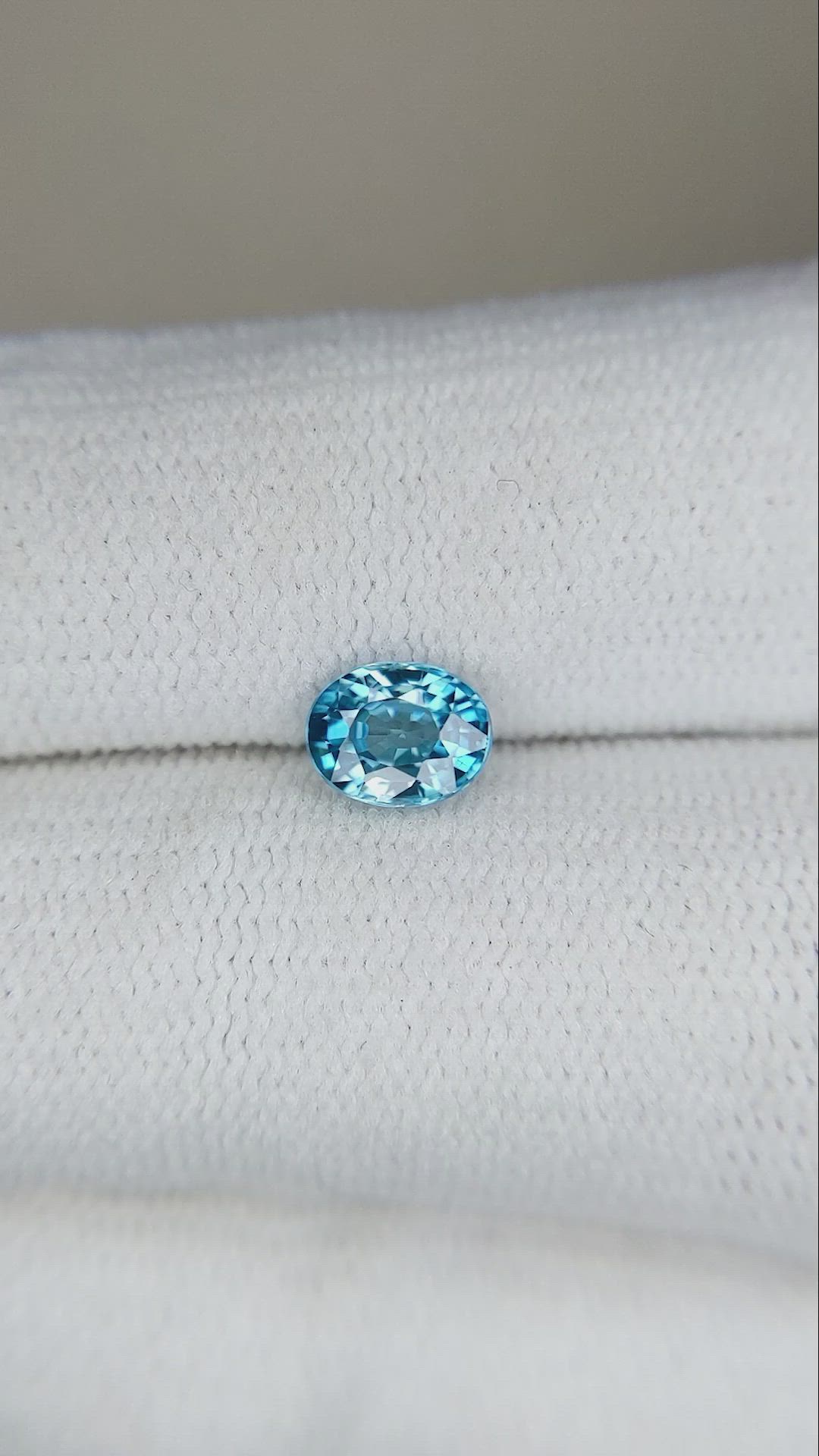 0.98 Ct. Zircon from Cambodia Size Video