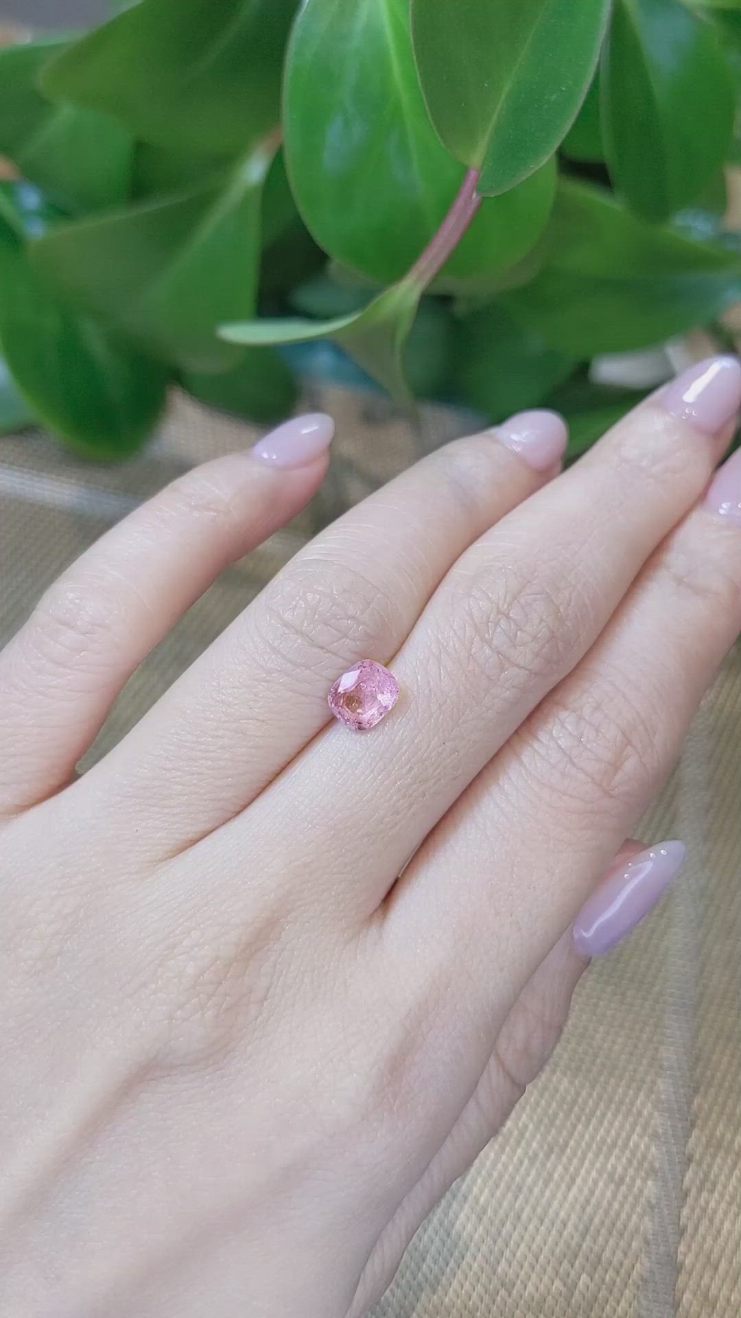 1.33 Ct. Spinel from Tanzania Size Video