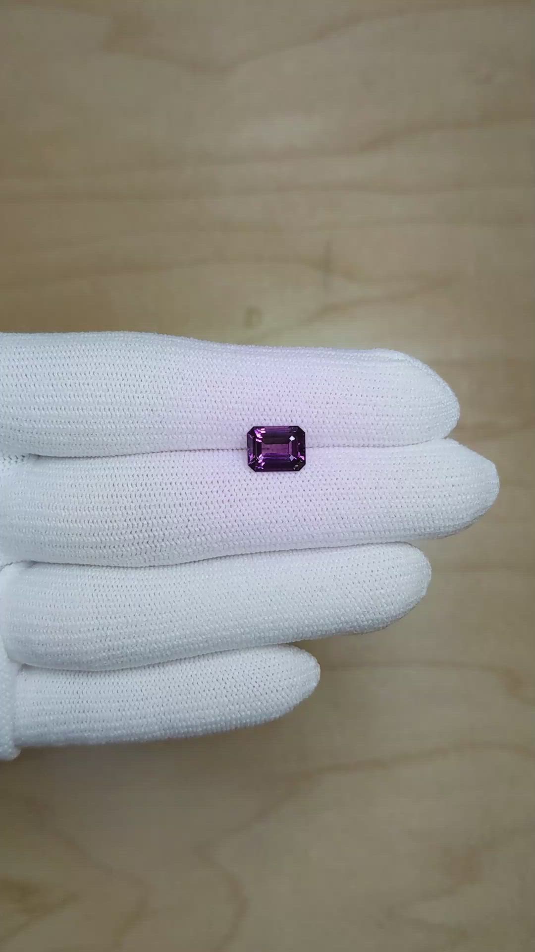 2.28 Ct. Spinel from Ceylon (Sri Lanka) Size Video