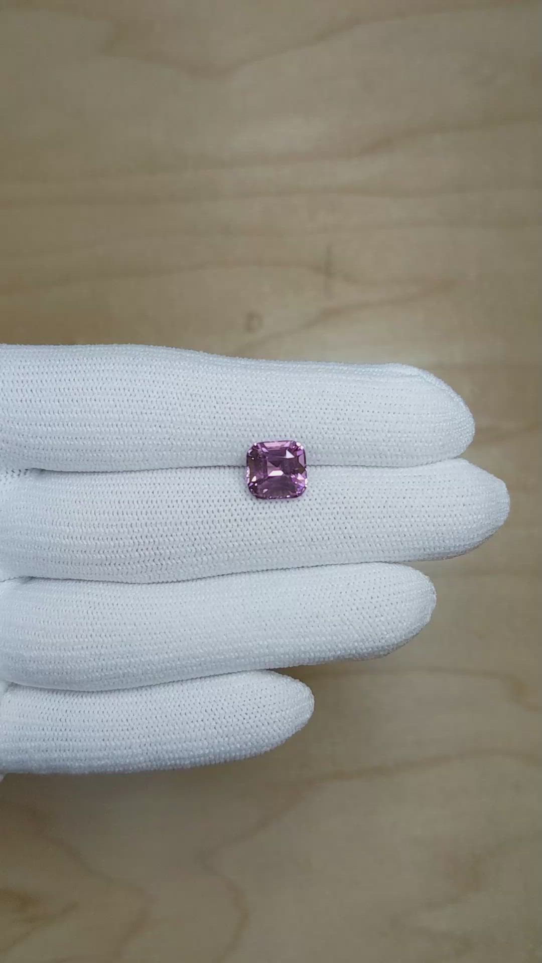 3.62 Ct. Spinel from Ceylon (Sri Lanka) Size Video