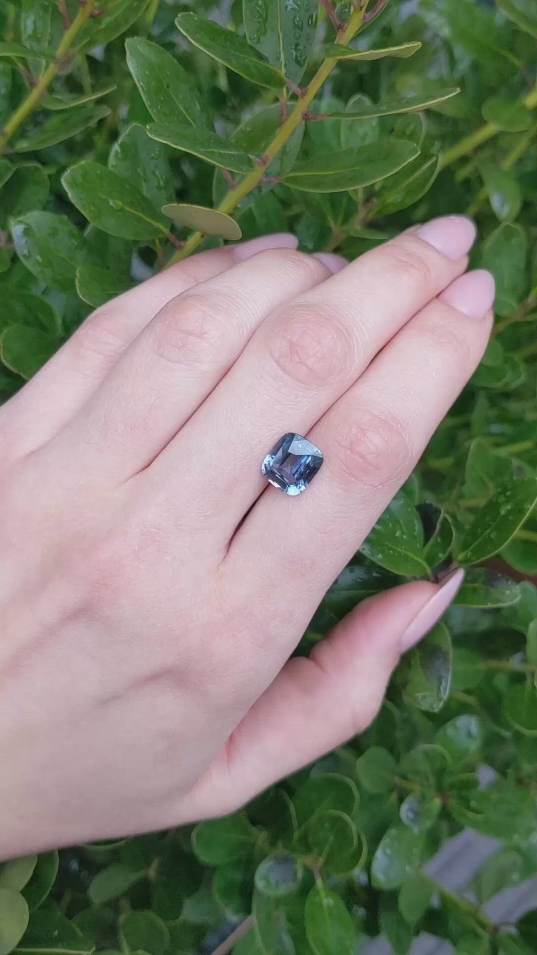 4.19 Ct. Spinel from Ceylon (Sri Lanka) Size Video