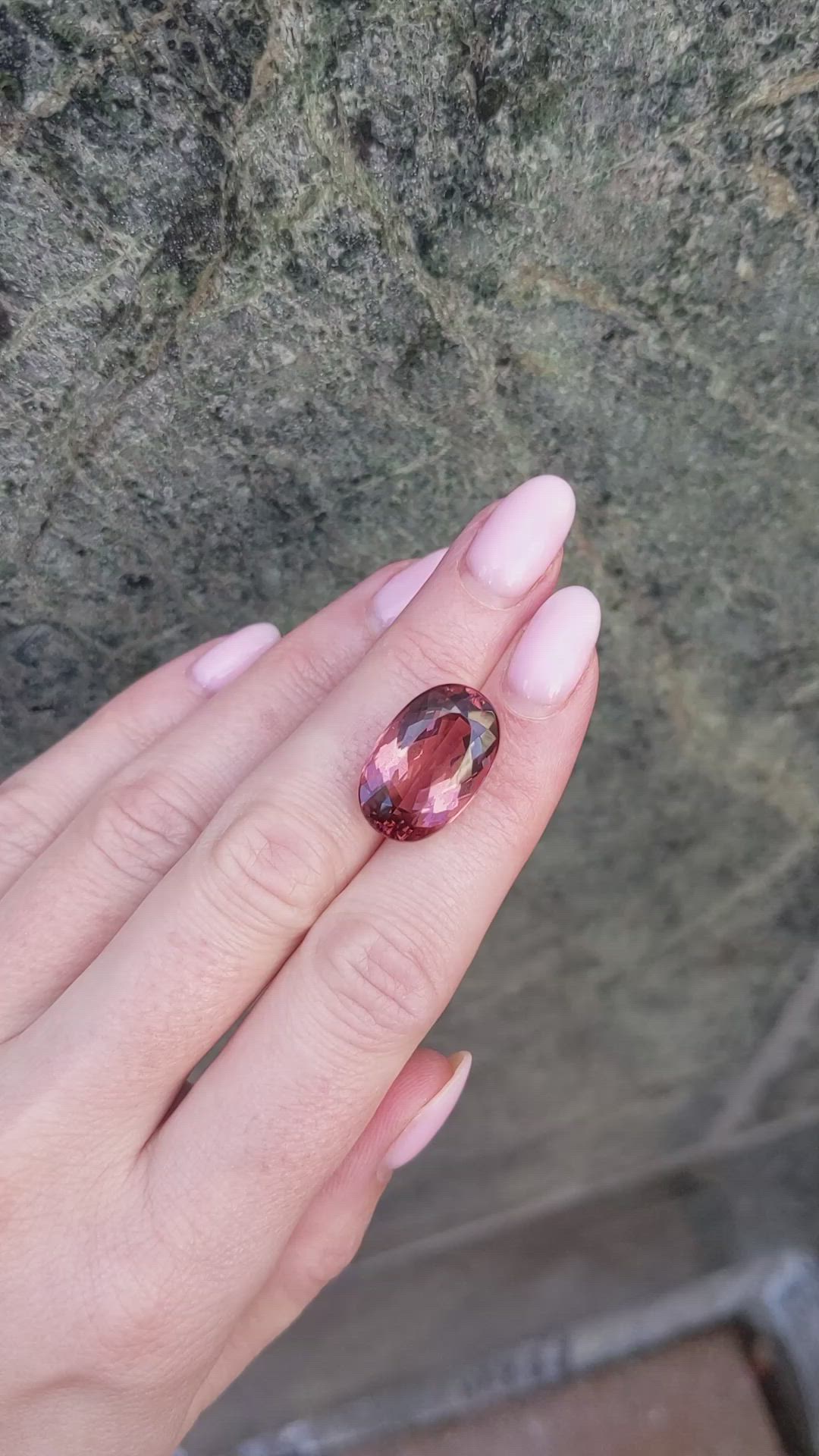 16.77 Ct. Tourmaline from Madagascar Size Video