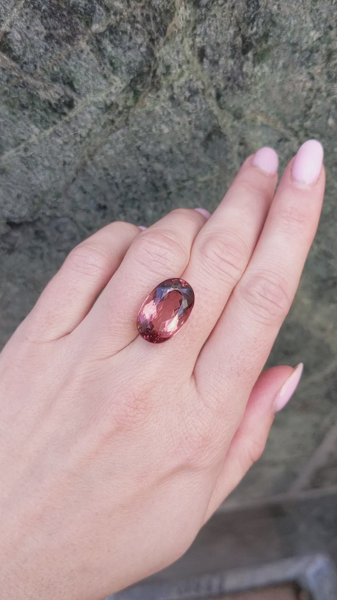 16.77 Ct. Tourmaline from Madagascar Size Video