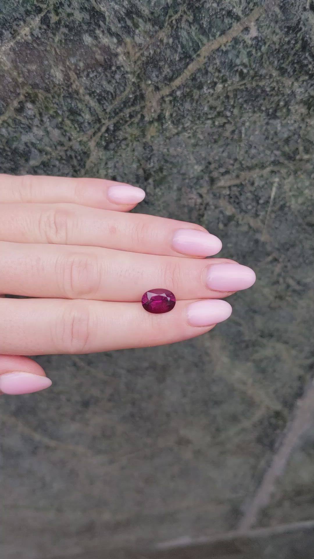 2.84 Ct. Rubellite Tourmaline from Madagascar Size Video