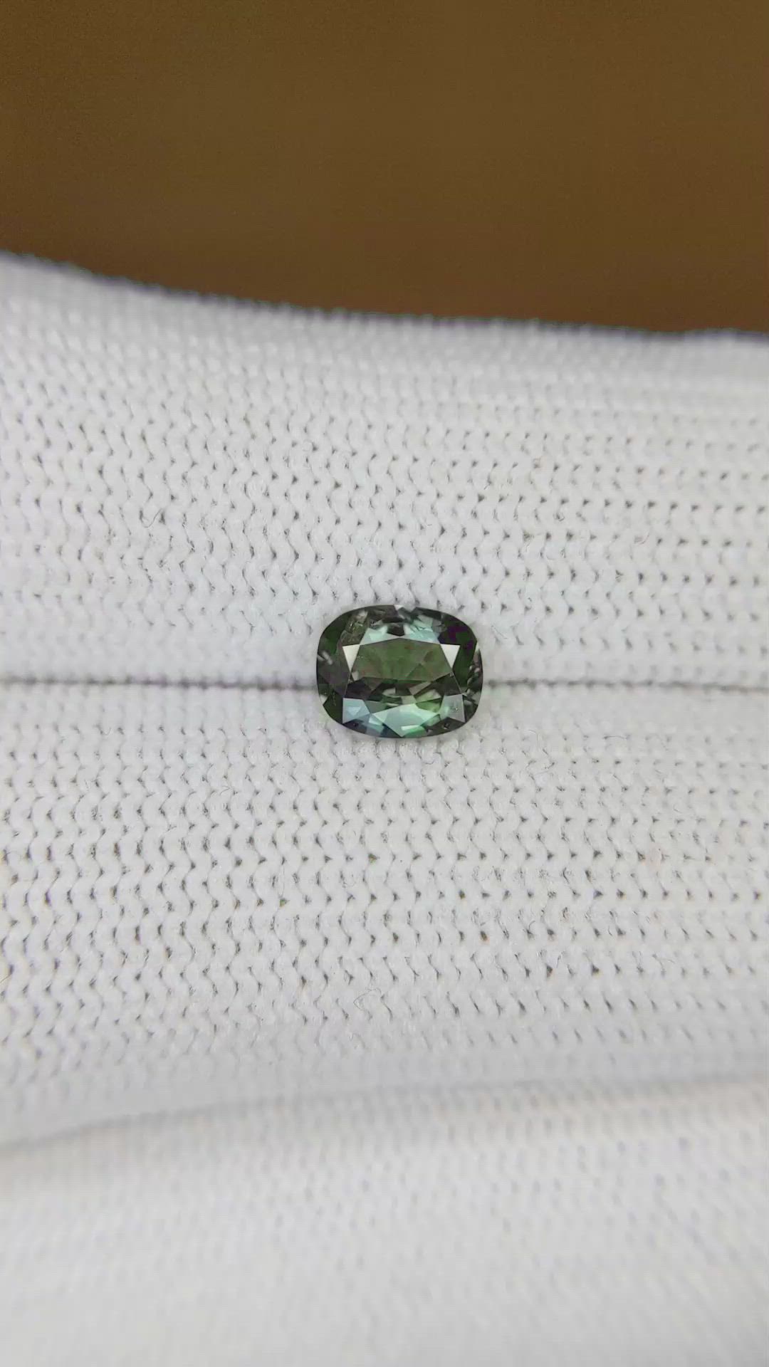 0.77 Ct. Alexandrite from Brazil Size Video