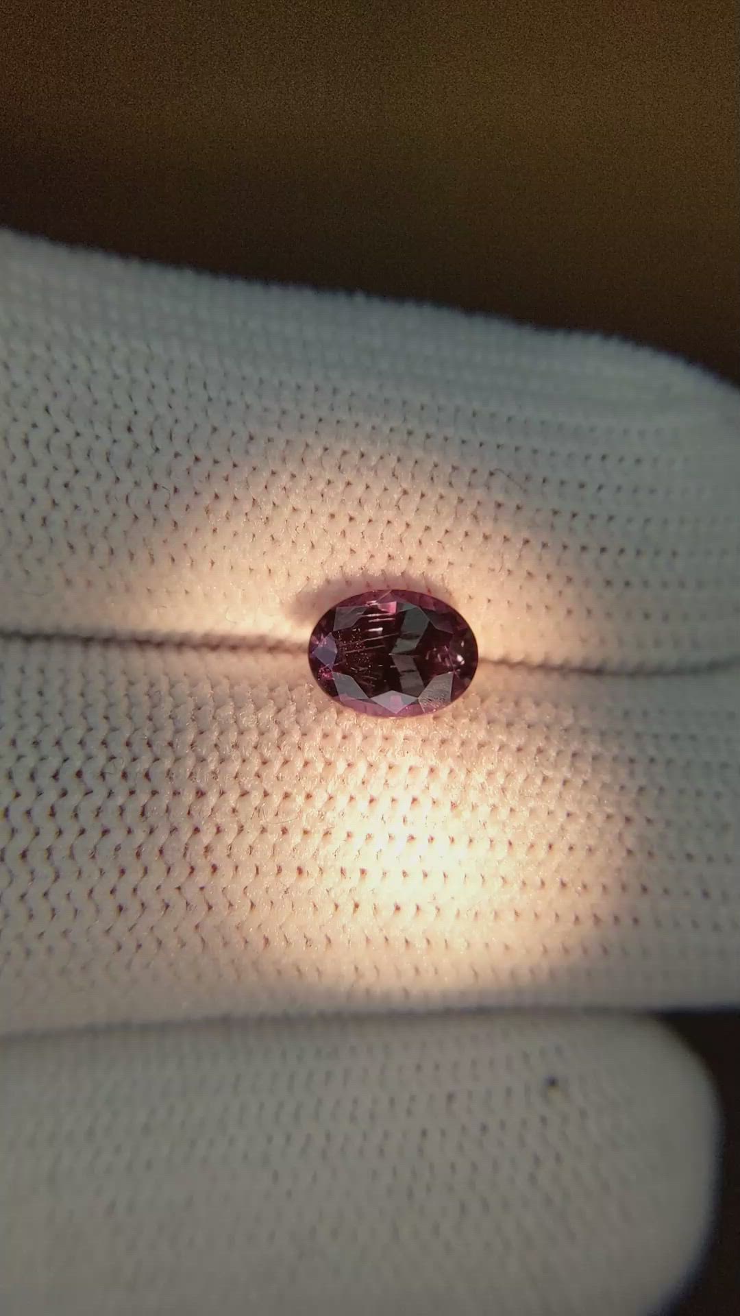 0.95 Ct. Alexandrite from Brazil Size Video