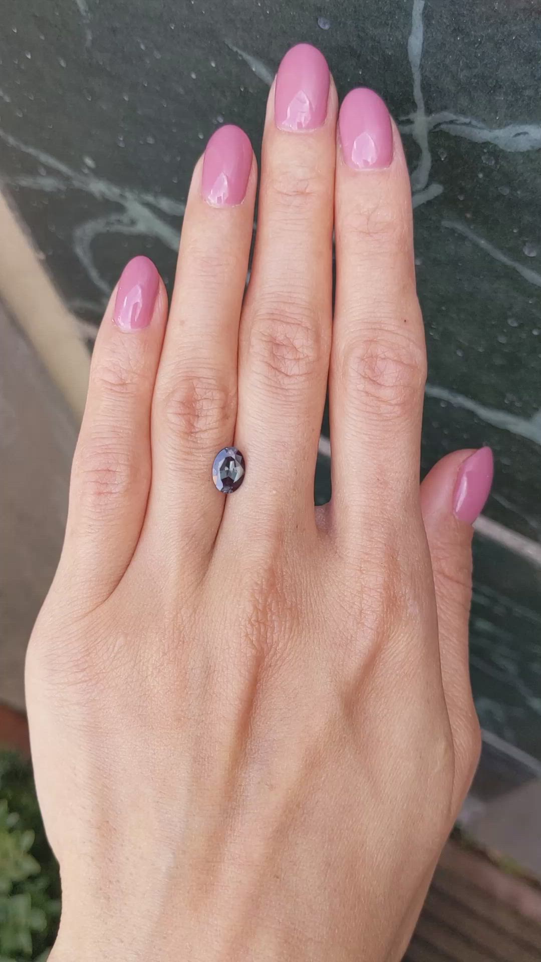 1.00 Ct. Alexandrite from Brazil Size Video