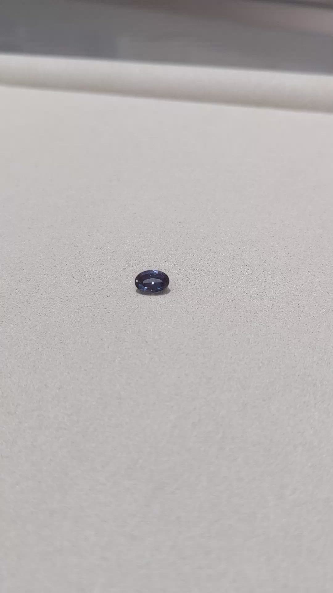 1.00 Ct. Alexandrite from Brazil Size Video