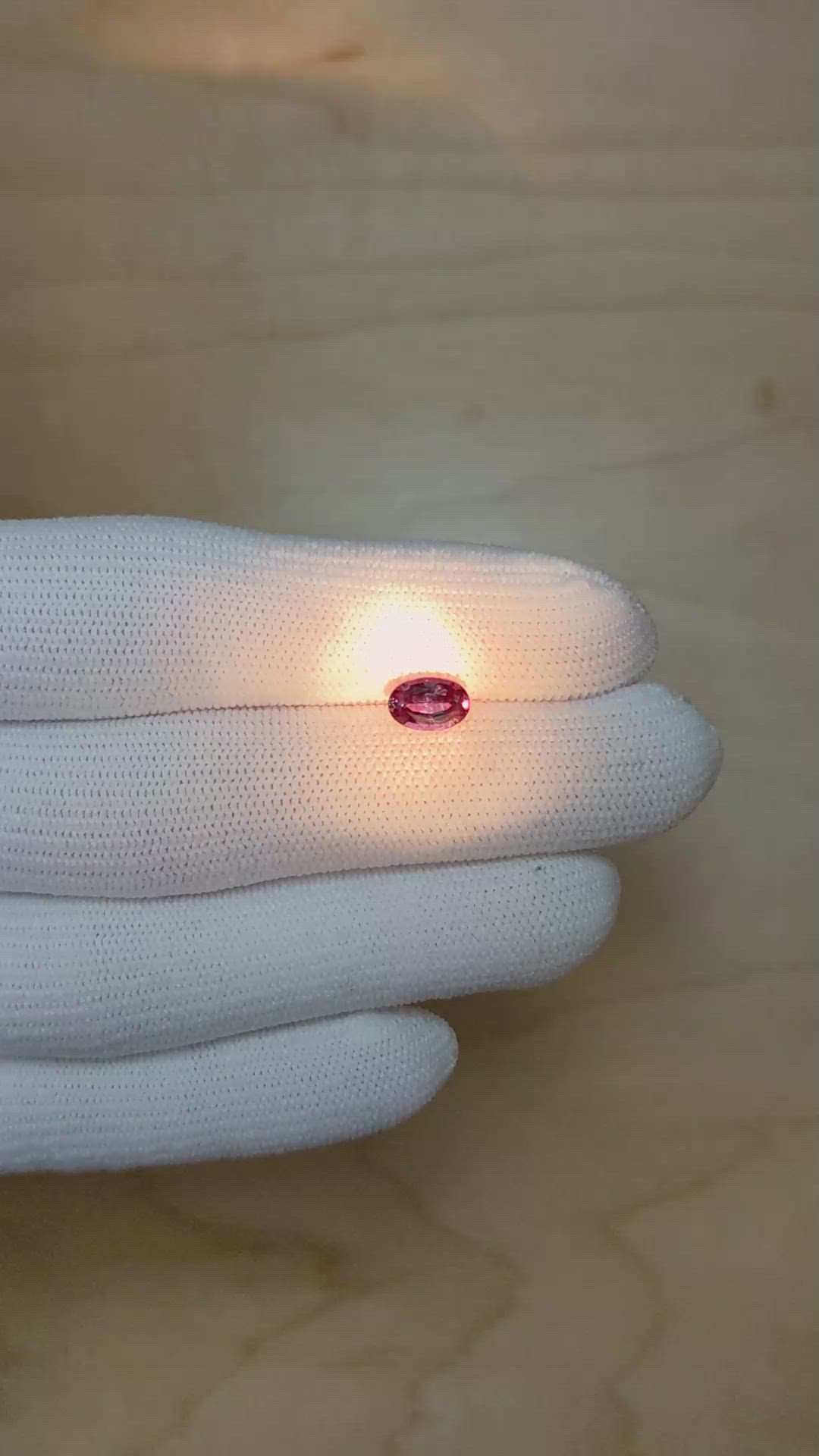 1.00 Ct. Alexandrite from Brazil Size Video