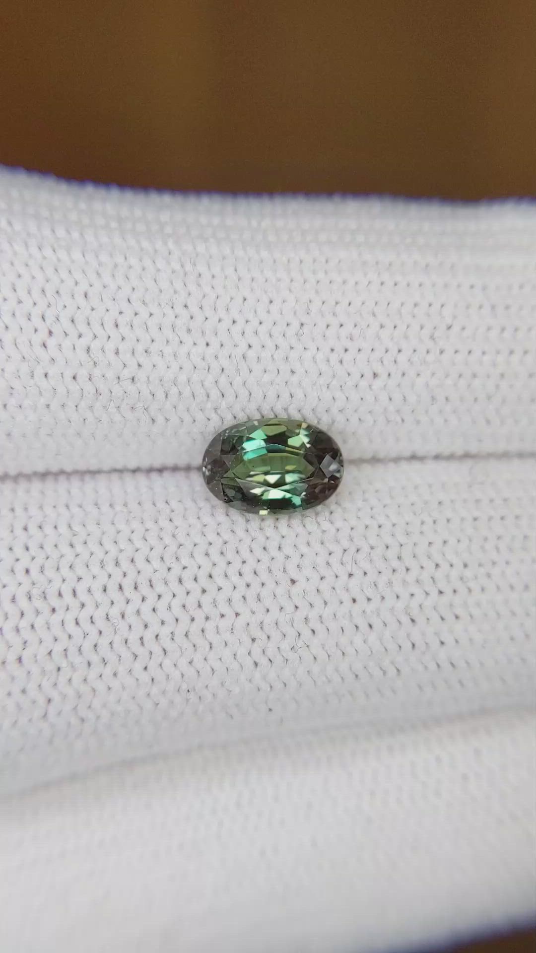 1.34 Ct. Alexandrite from Brazil Size Video