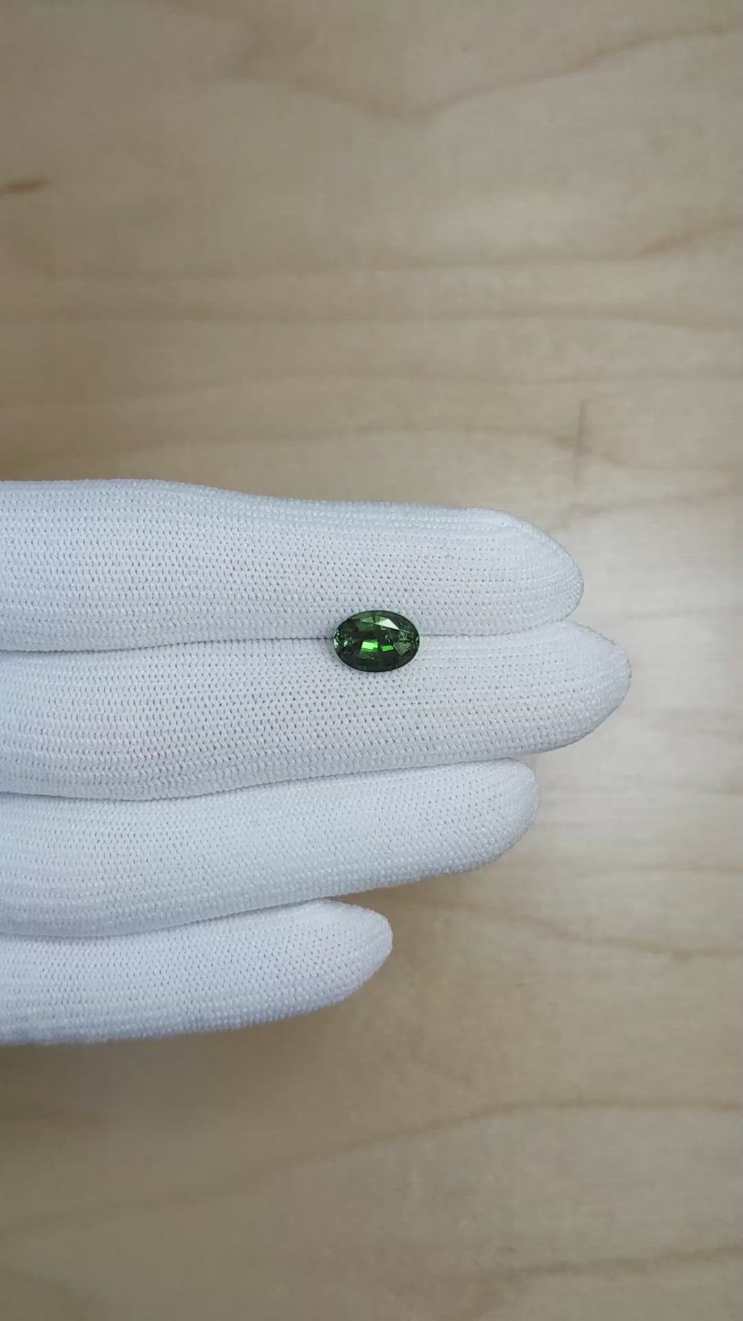 2.27 Ct. Alexandrite from Brazil Size Video