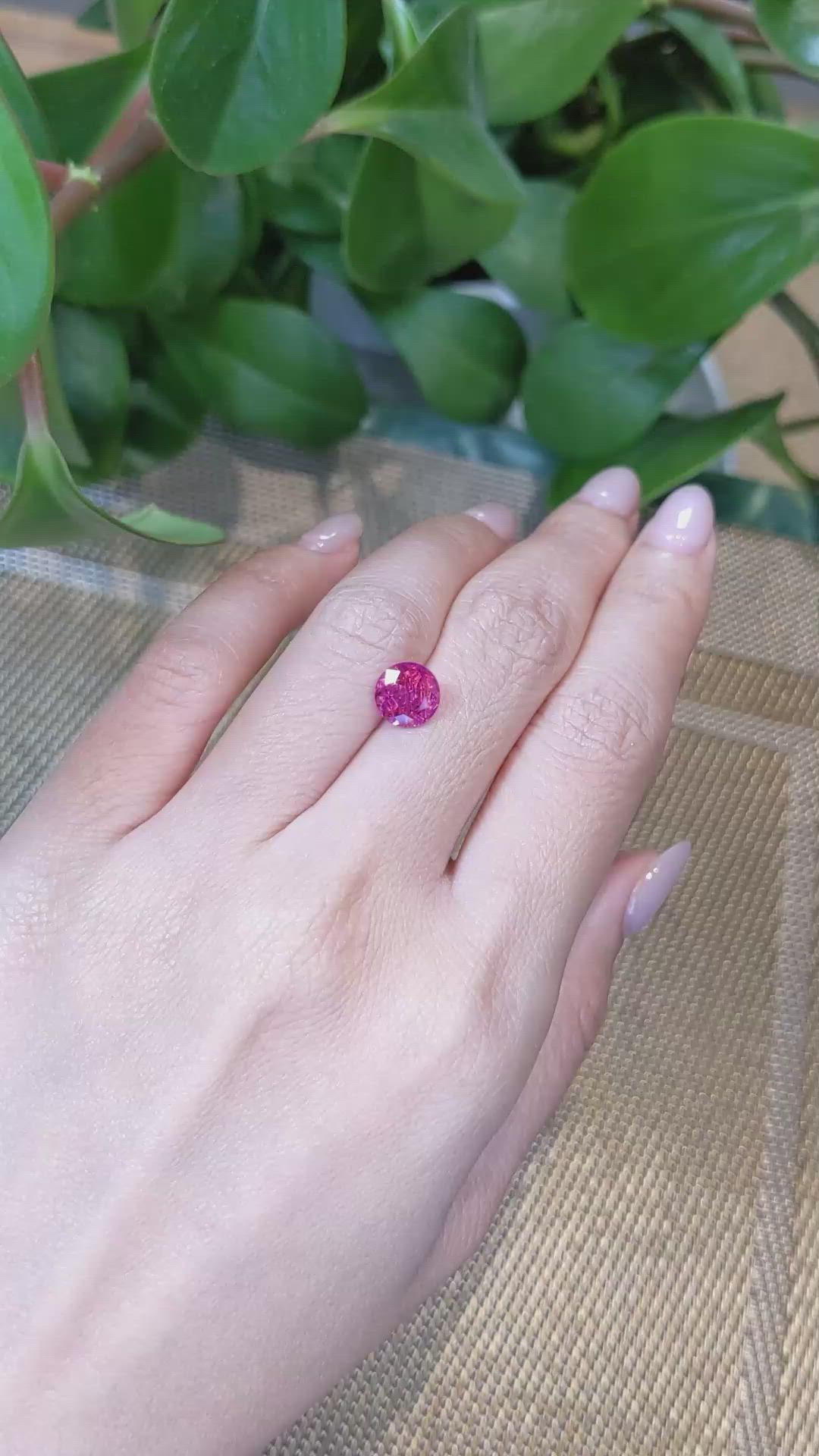 1.94 Ct. Tourmaline from Mozambique Size Video