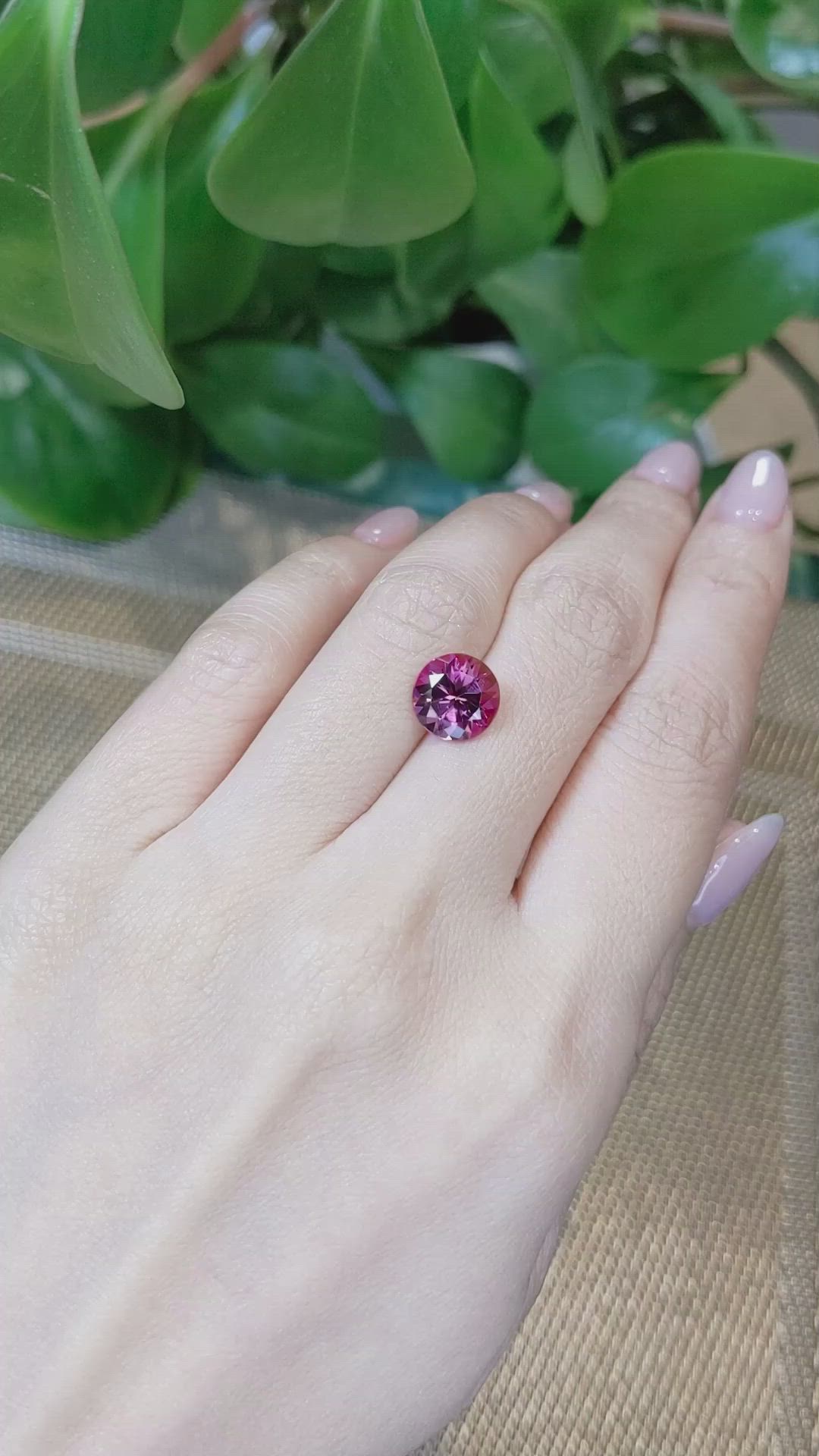 2.92 Ct. Tourmaline from Brazil Size Video