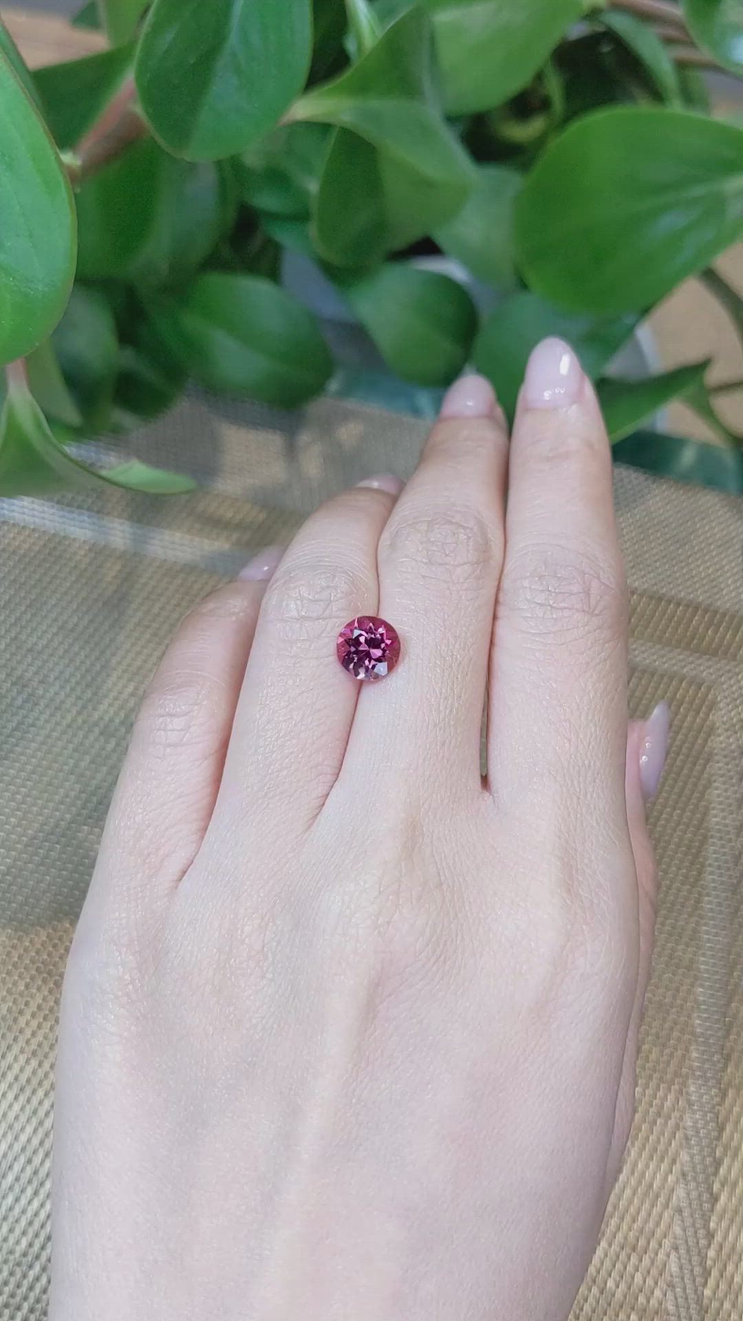 1.92 Ct. Tourmaline from Brazil Size Video