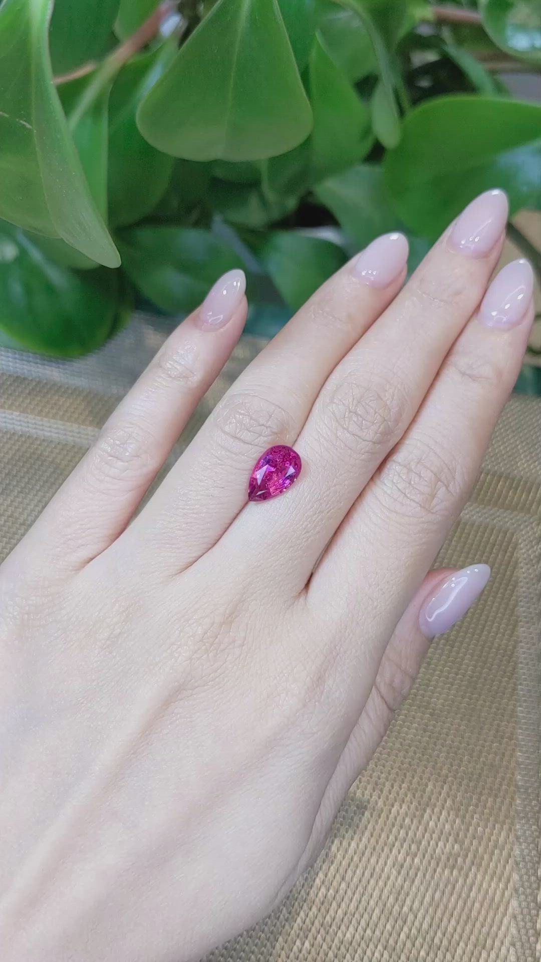 2.52 Ct. Tourmaline from Mozambique Size Video