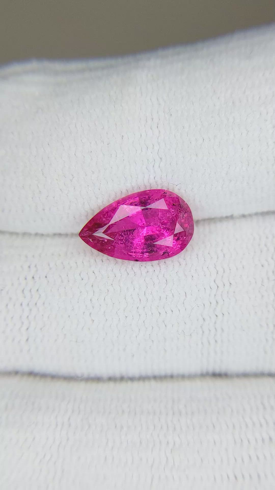 2.52 Ct. Tourmaline from Mozambique Size Video