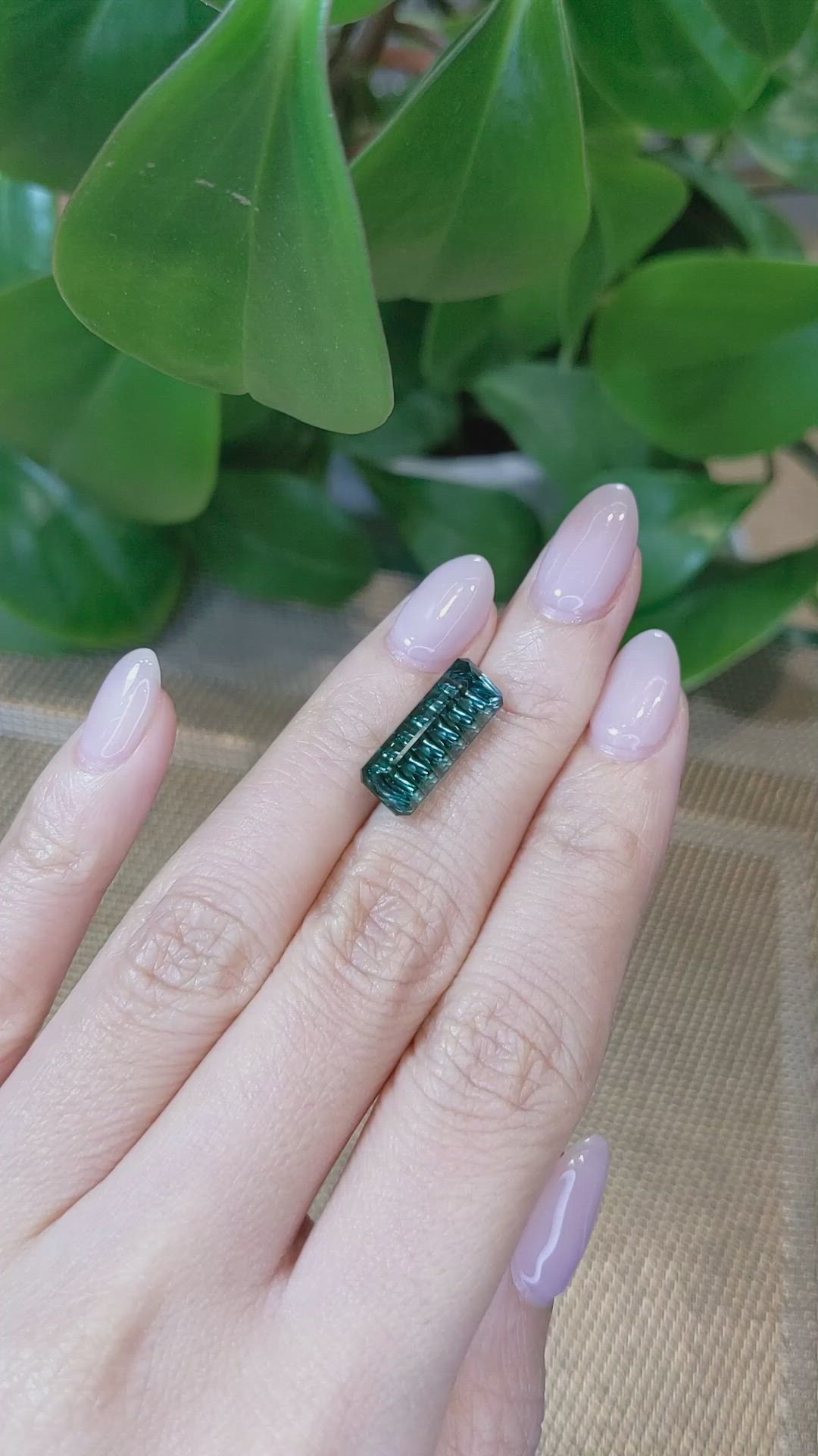 7.78 Ct. Tourmaline from Brazil Size Video