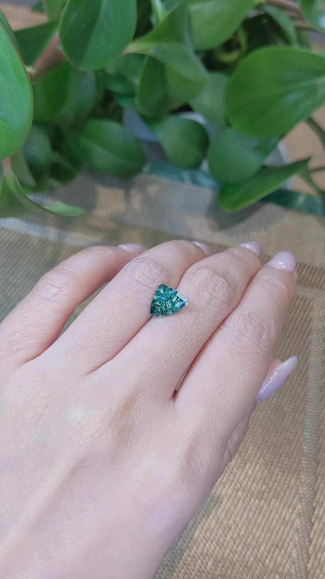 2.31 Ct. Tourmaline from Brazil Size Video