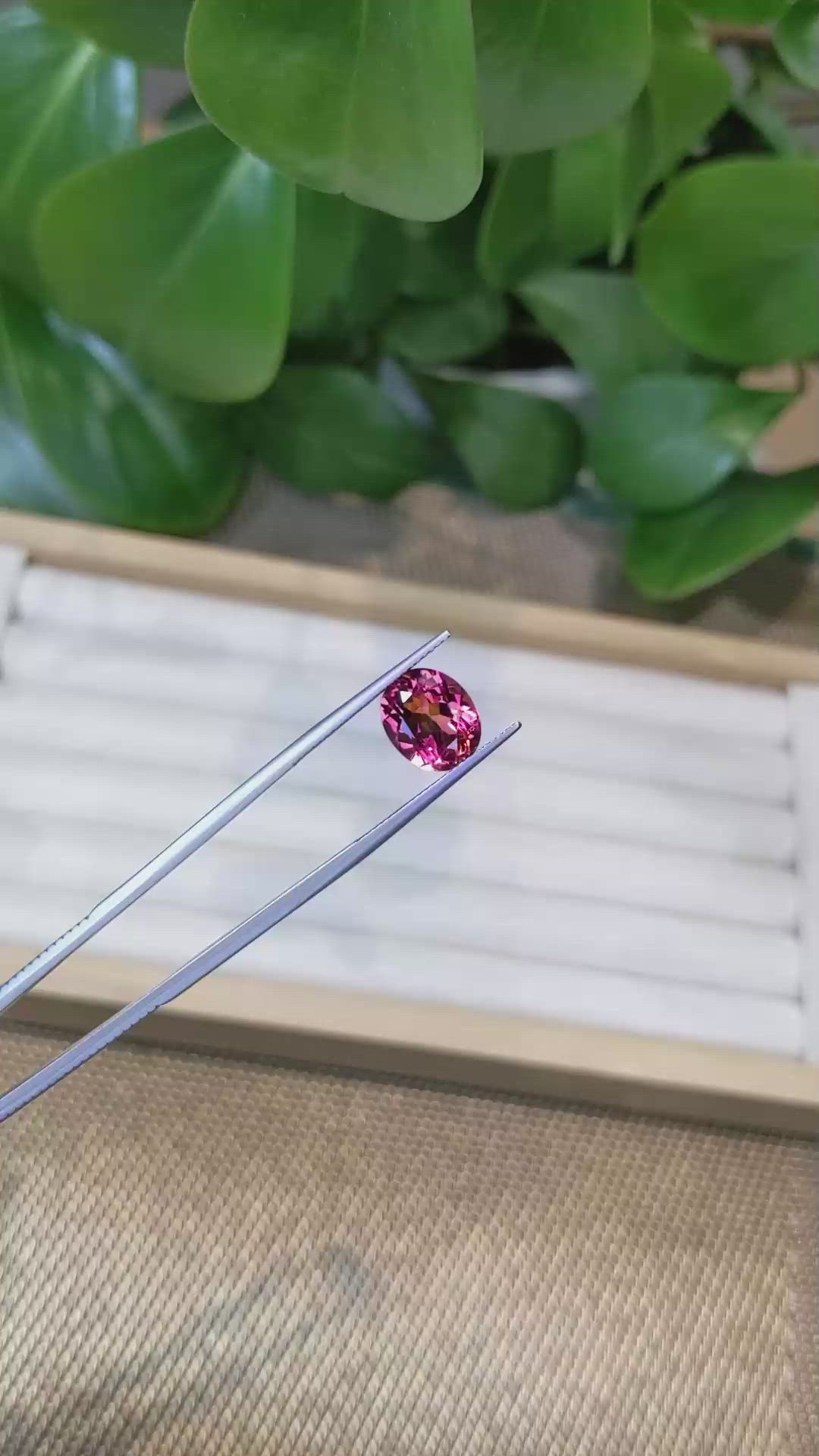 3.66 Ct. Tourmaline from Brazil Size Video