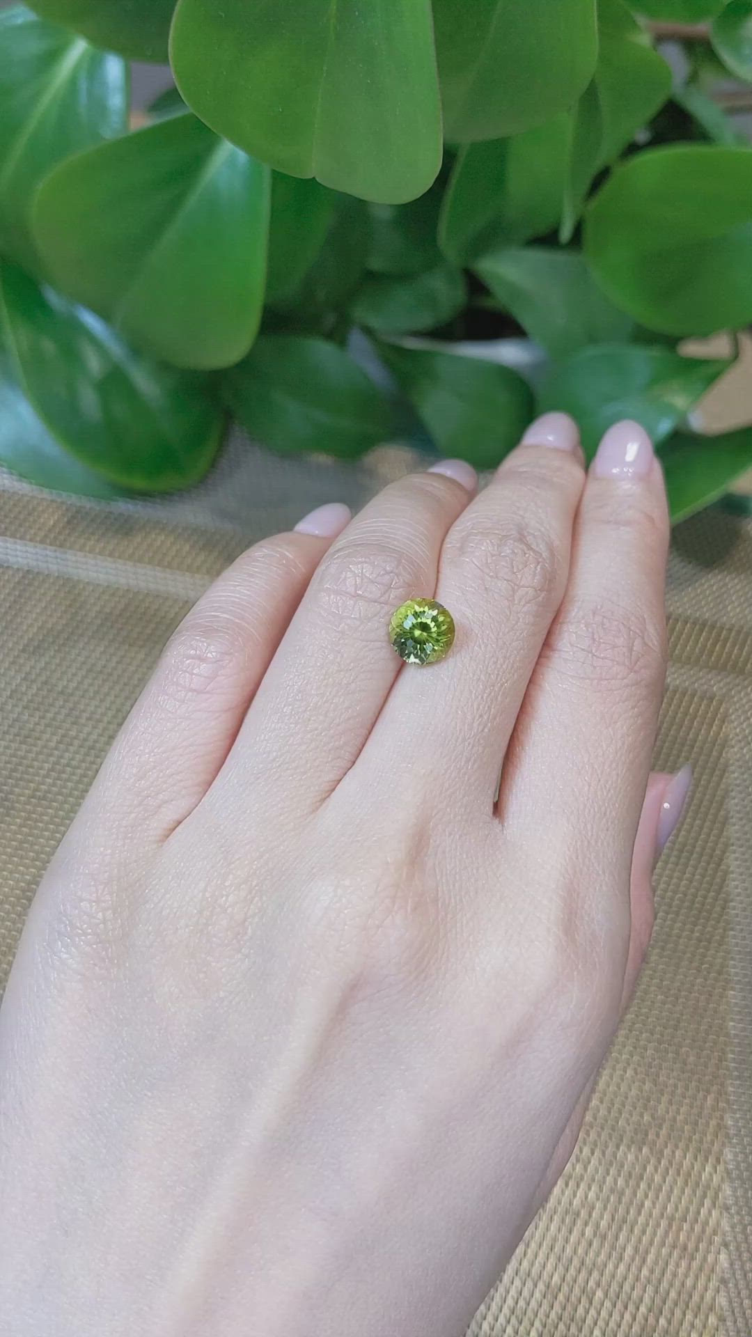 2.40 Ct. Tourmaline from Brazil Size Video