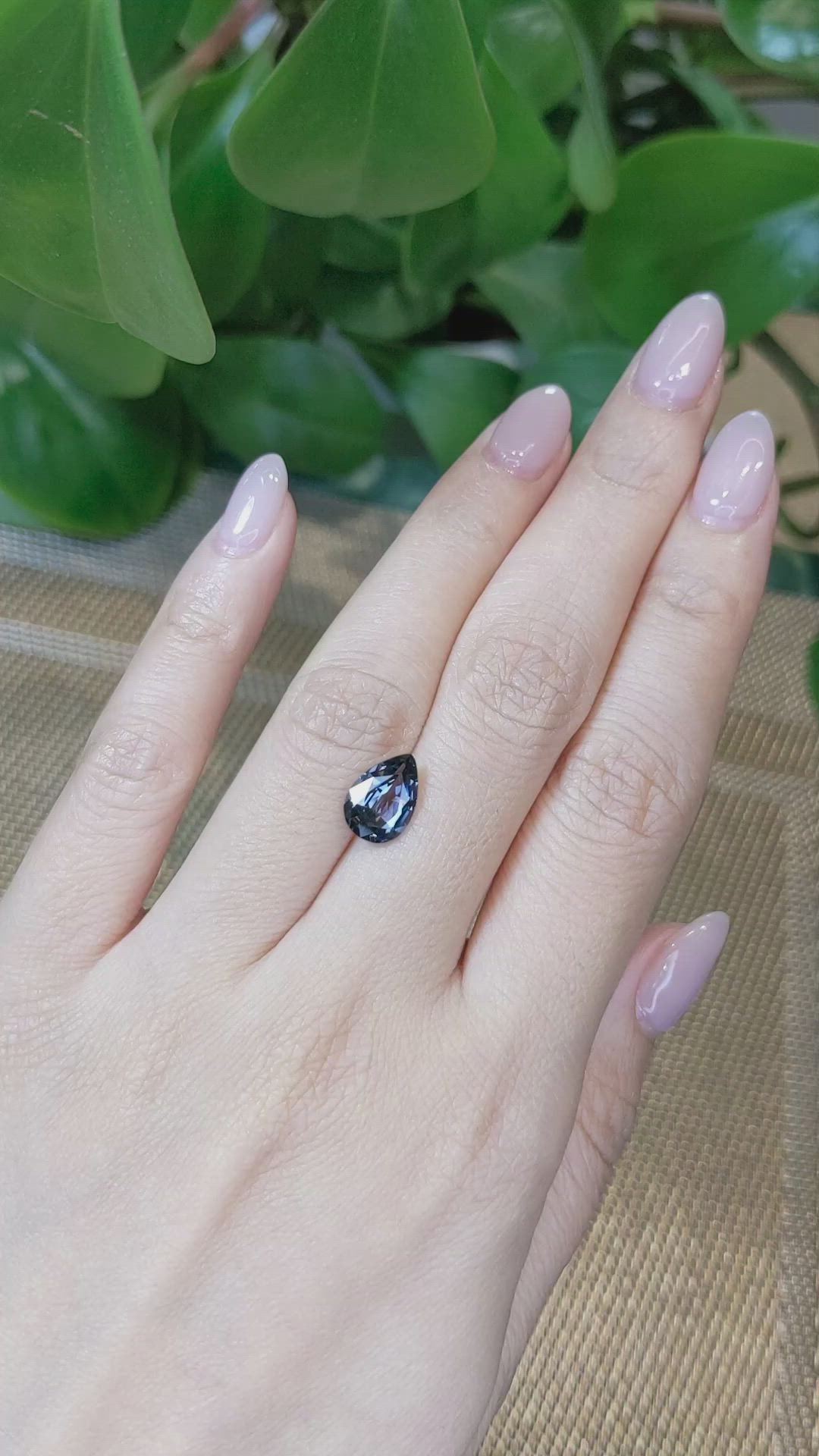 2.39 Ct. Spinel from Mozambique Size Video