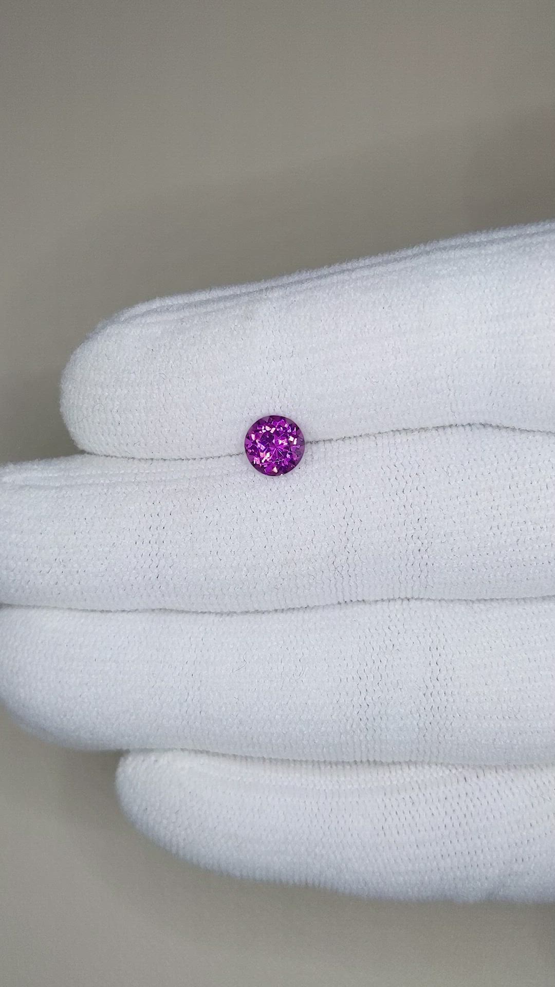1.20 Ct. Garnet from Mozambique Size Video