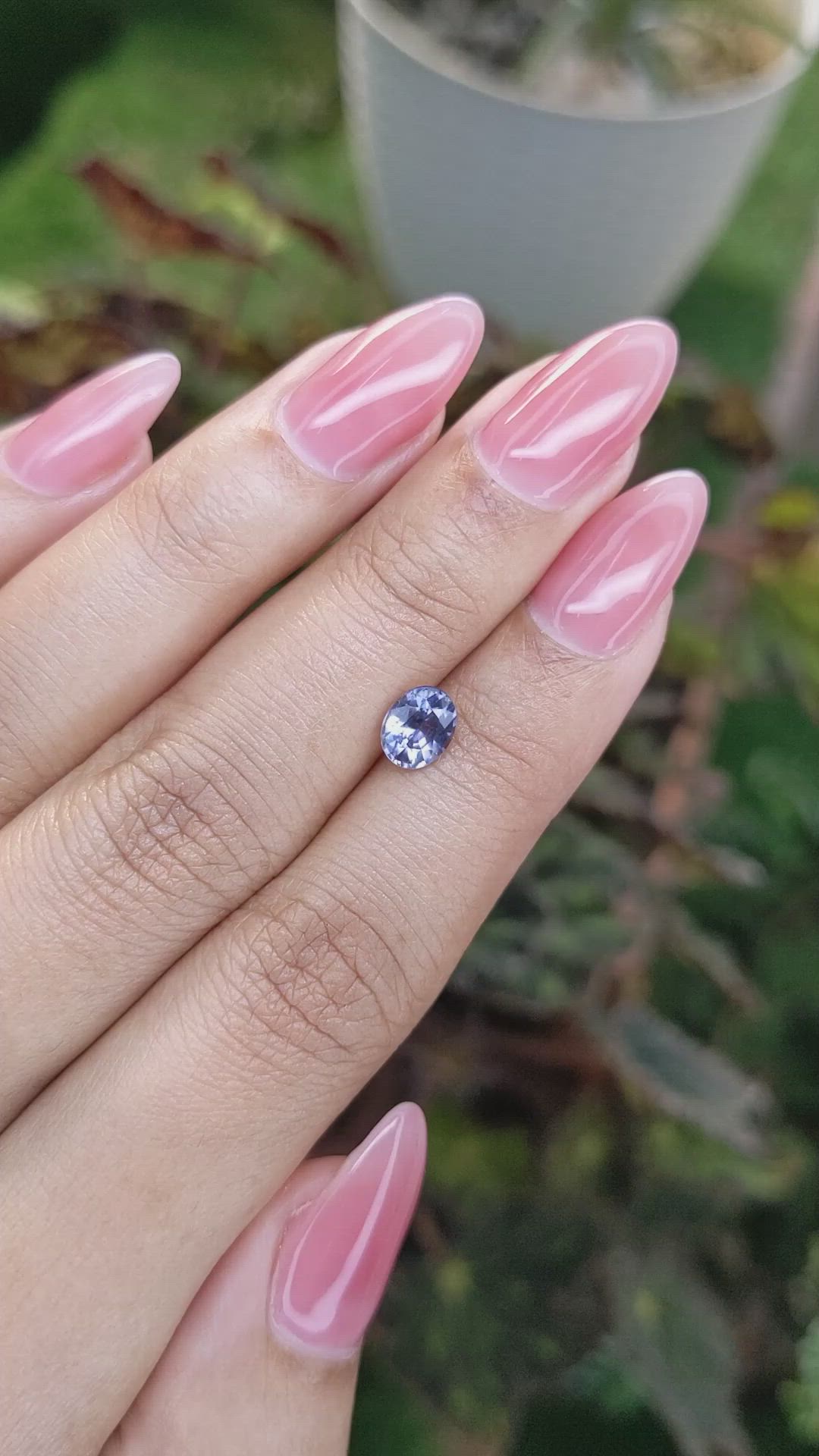 0.99 Ct. Spinel from Madagascar Size Video