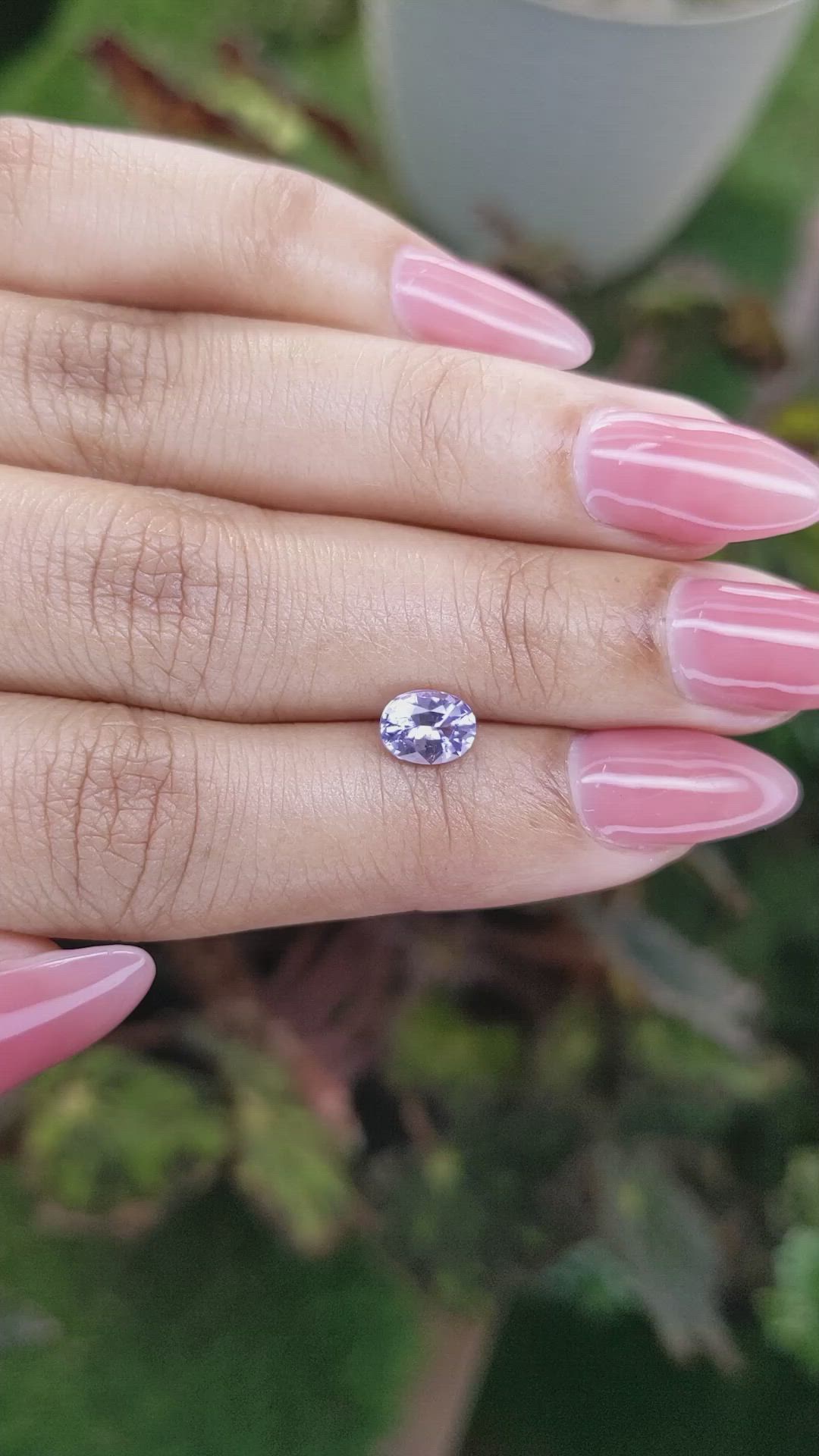 0.92 Ct. Spinel from Ceylon (Sri Lanka) Size Video