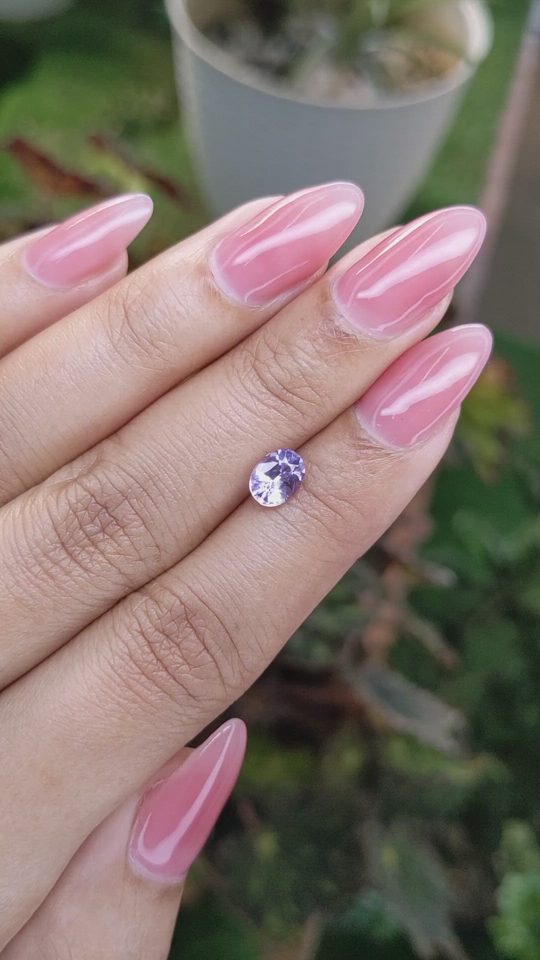 0.92 Ct. Spinel from Ceylon (Sri Lanka) Size Video