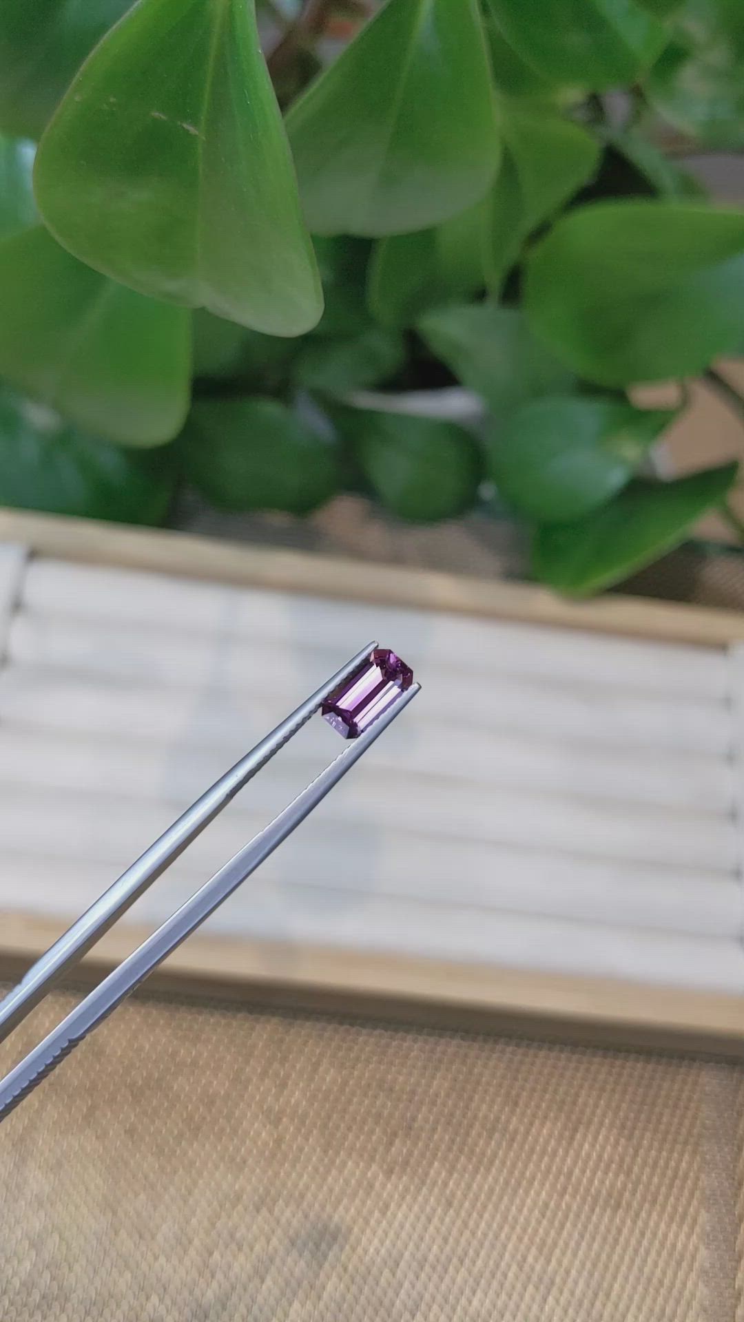1.57 Ct. Malaya Garnet from Tanzania Size Video
