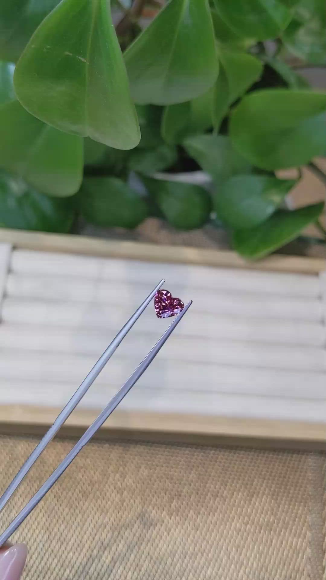1.78 Ct. Malaya Garnet from Tanzania Size Video