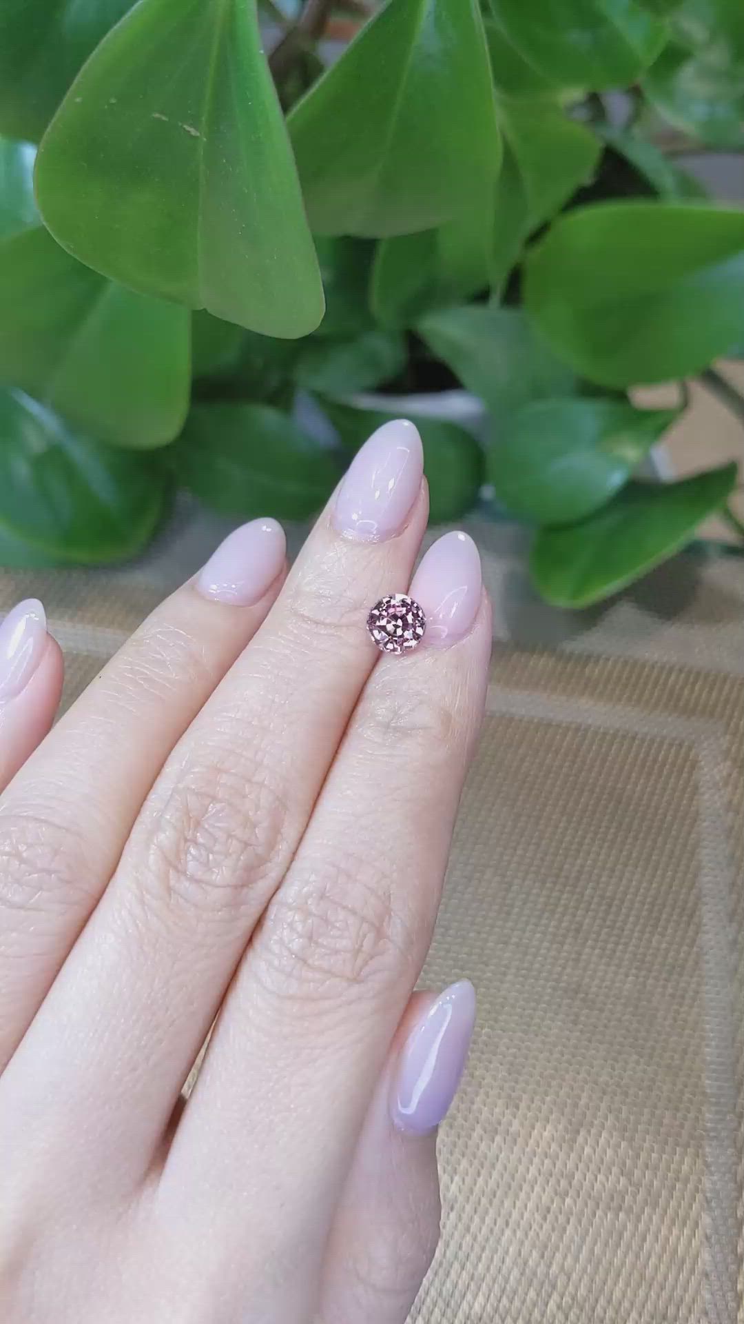 1.65 Ct. Malaya Garnet from Tanzania Size Video