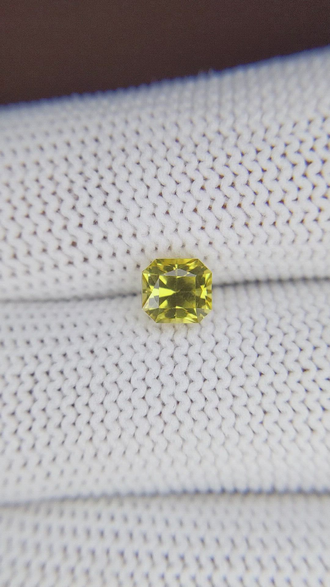 1.23 Ct. Chrysoberyl from Tanzania Size Video