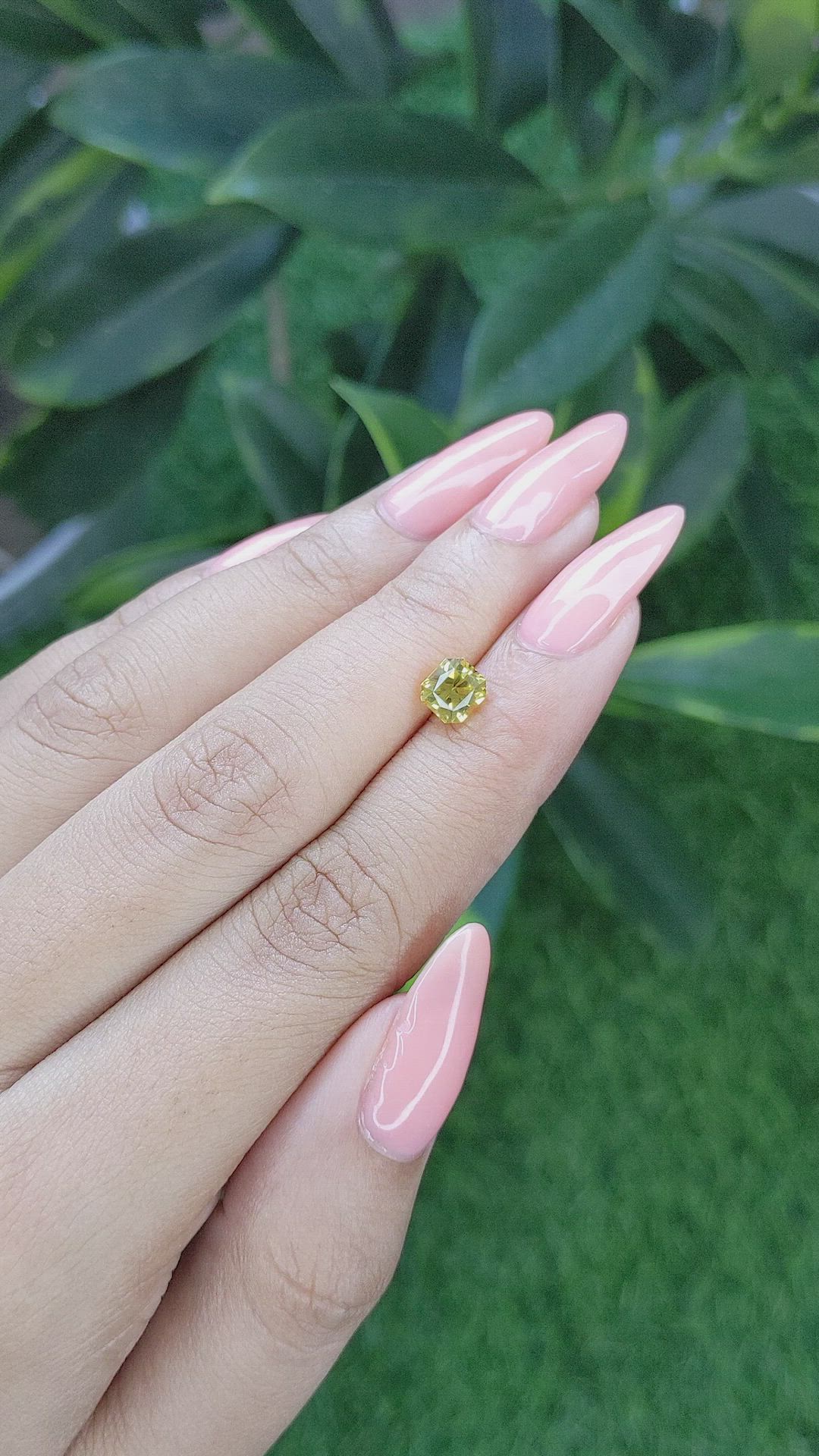 1.23 Ct. Chrysoberyl from Tanzania Size Video