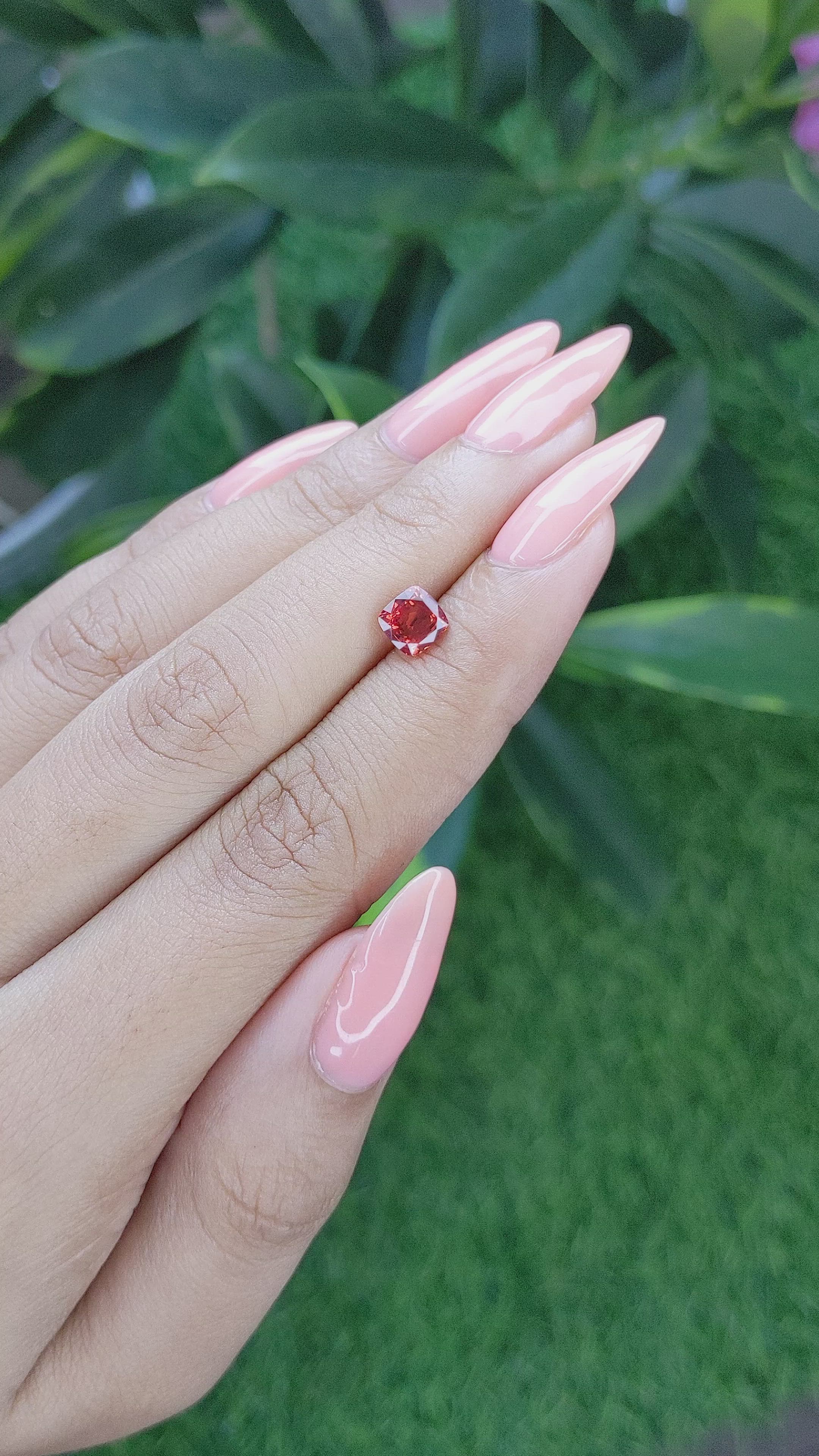 1.06 Ct. Spinel from Tanzania Size Video